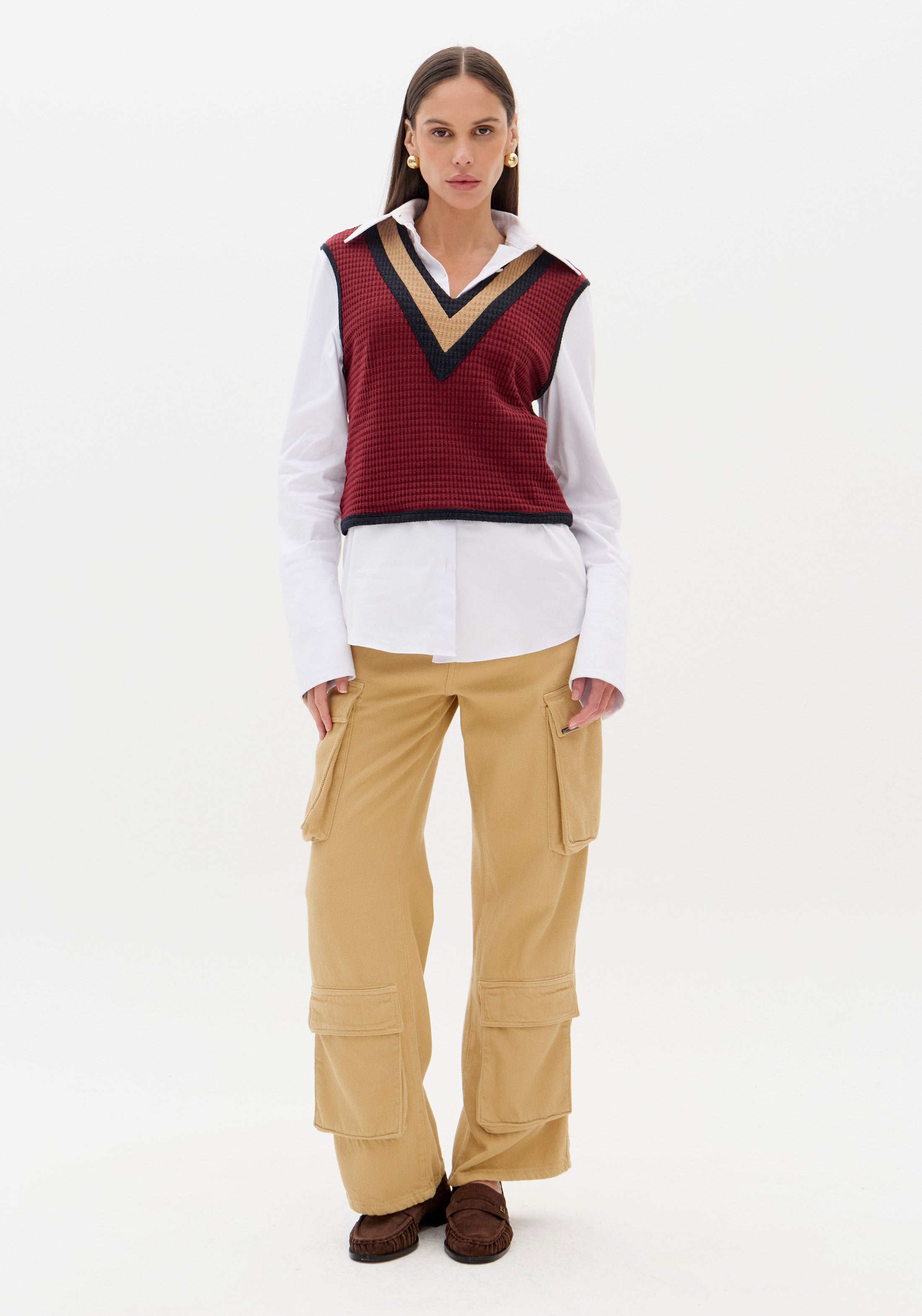 Colete Oversized Decote V