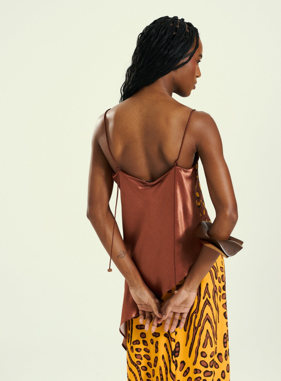 Blusa Estampada Golden Jungle