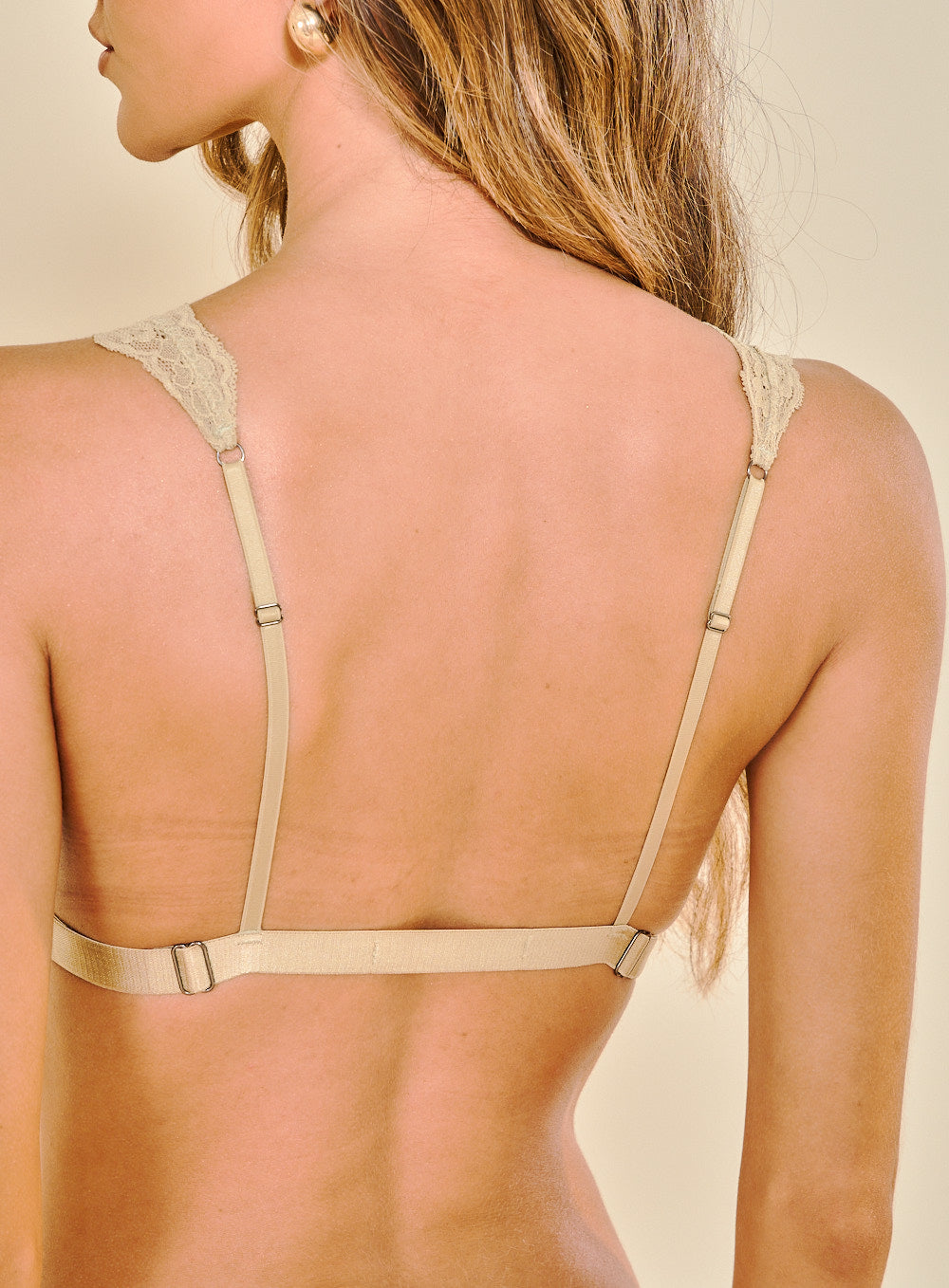 Top Soutien Verde Raffia