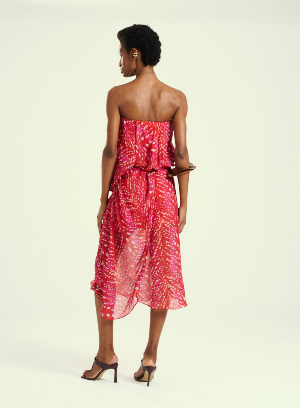 Vestido Estampado Red Breeze