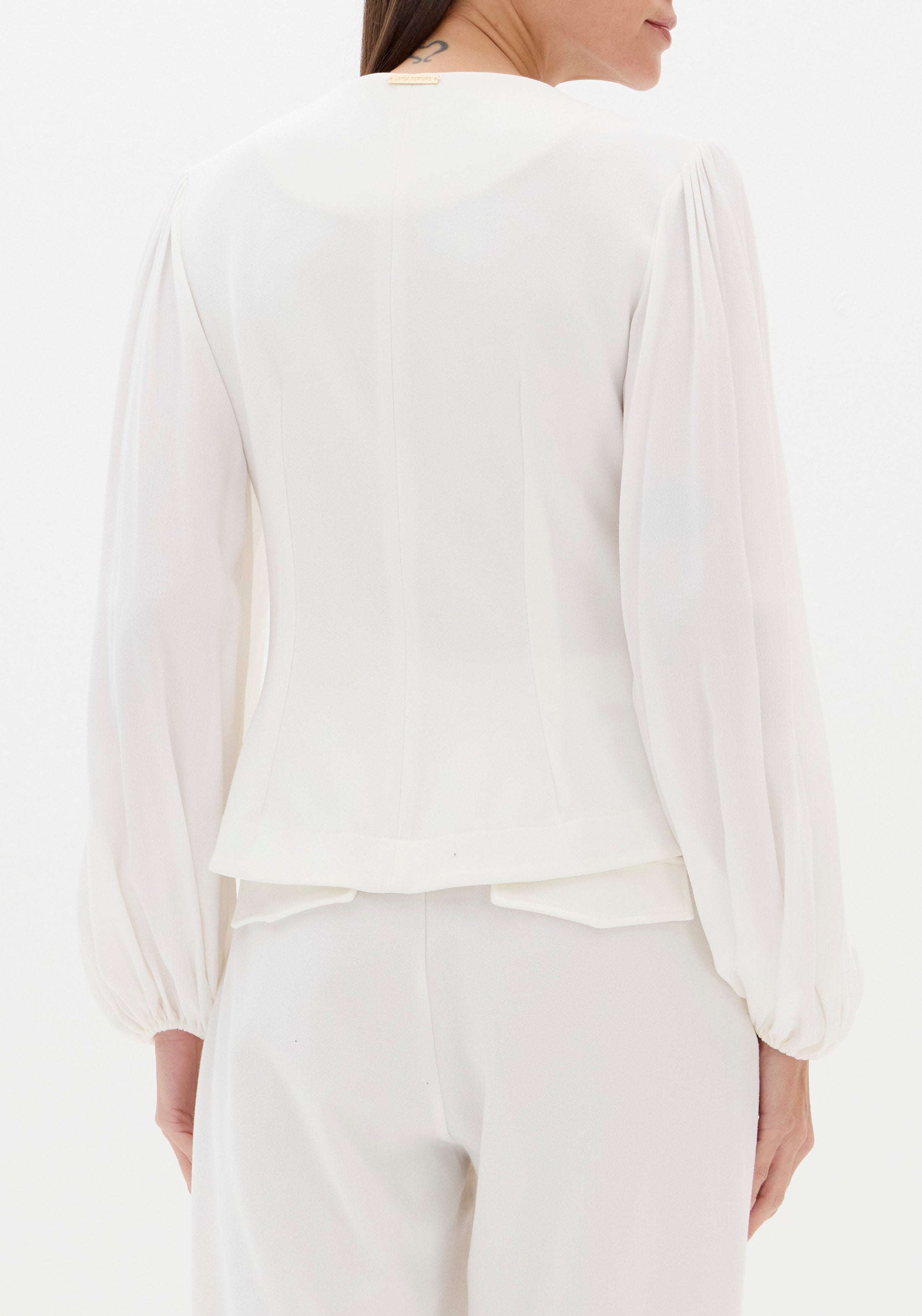 Blusa Com Manga Longa
