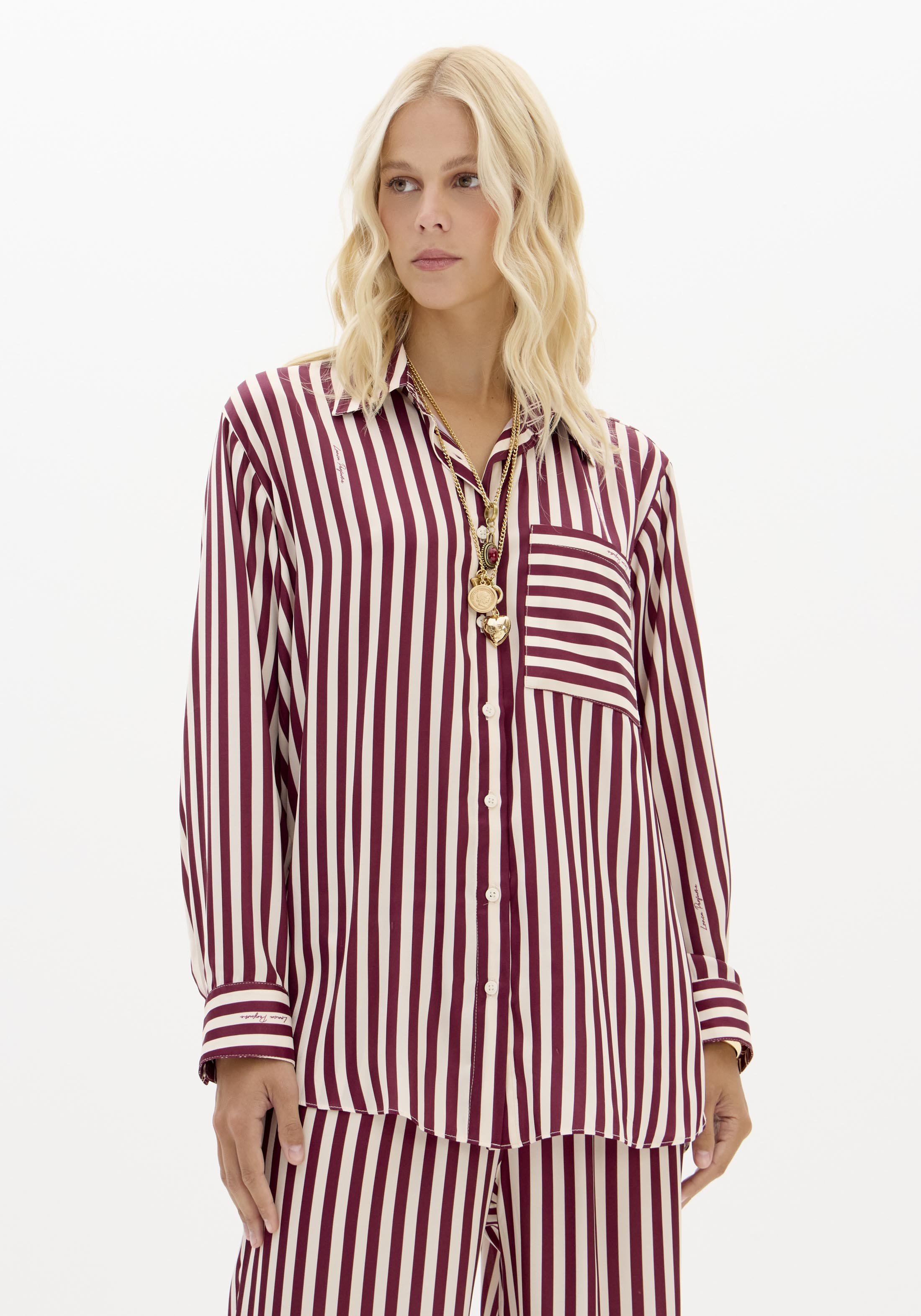 Camisa Estampada Manga Longa