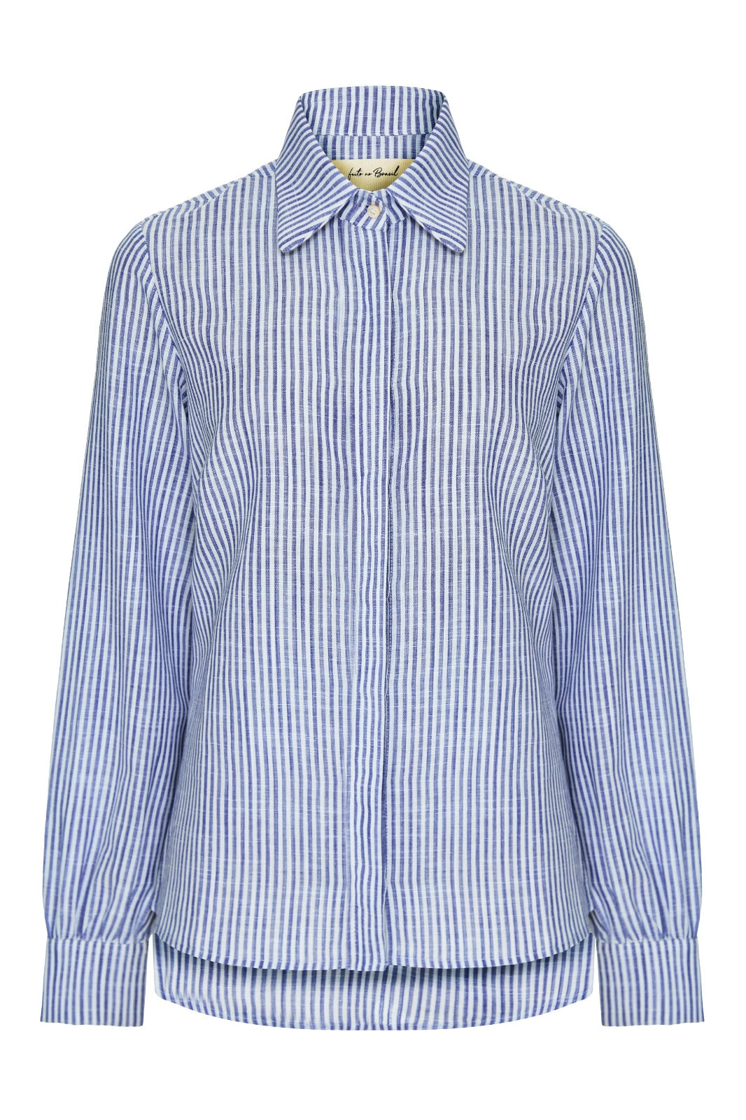 Camisa Prosa Listrada Azul