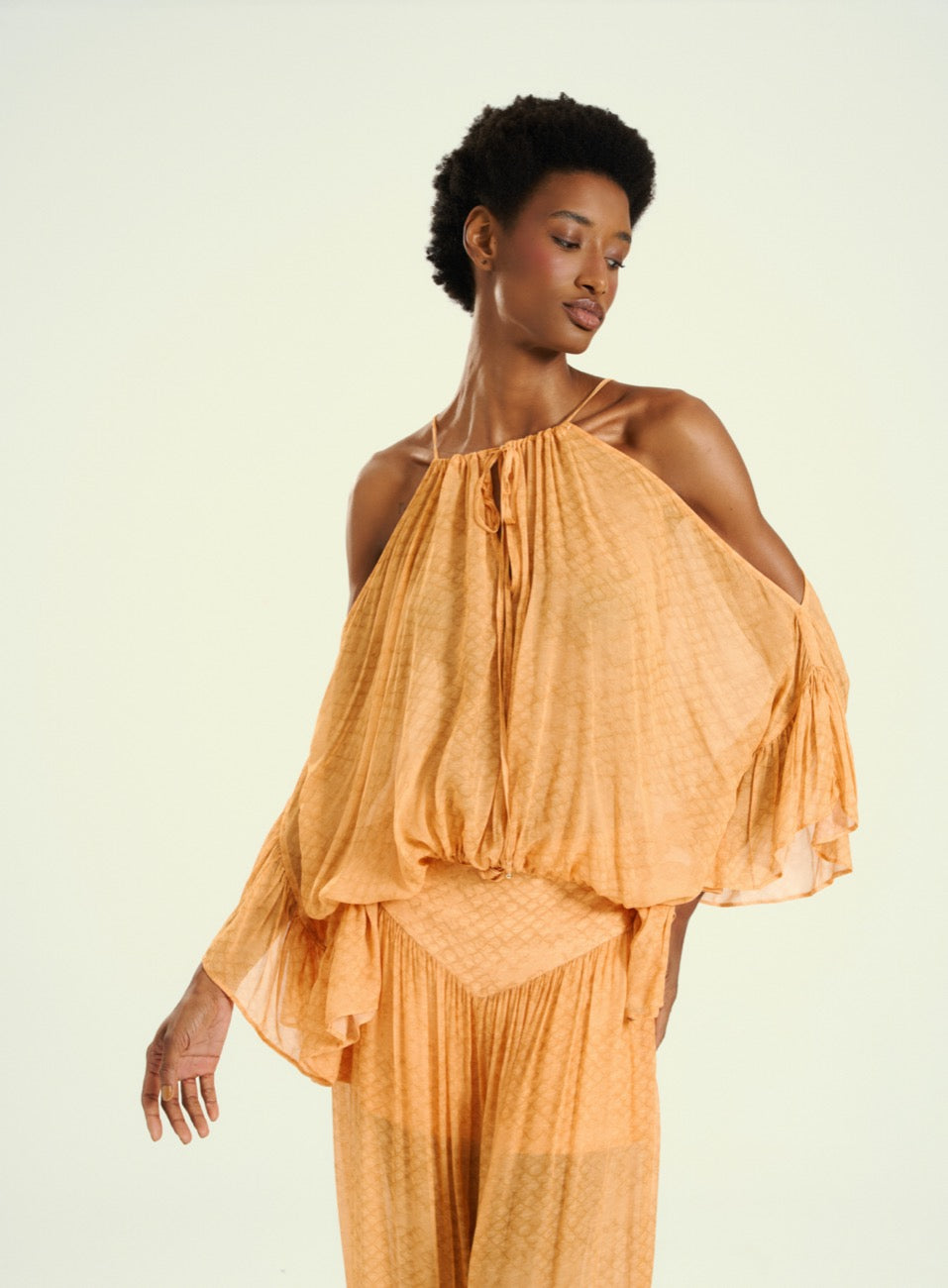 Blusa Estampada Sand Scales