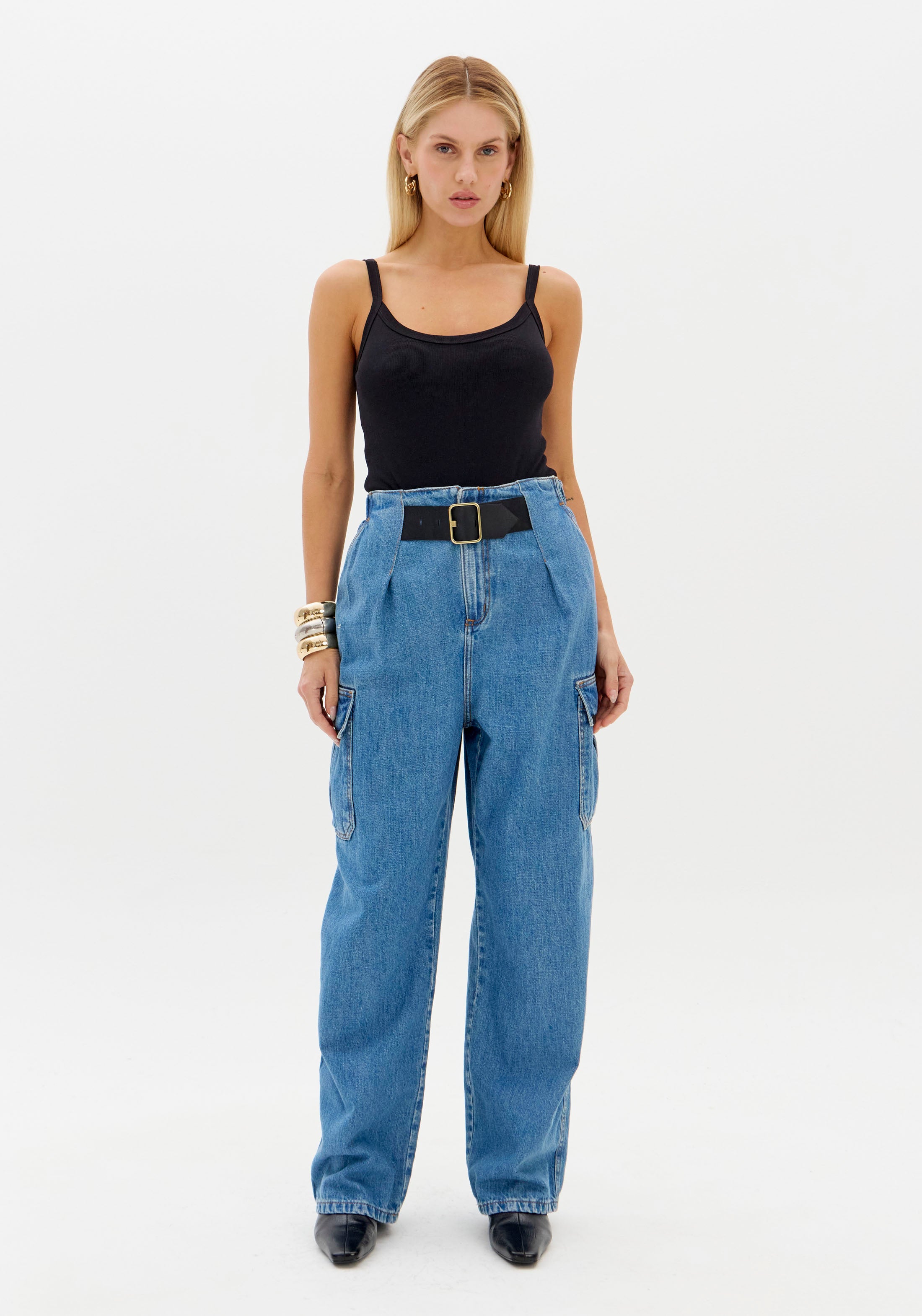 Calça Jeans Carrot Super High