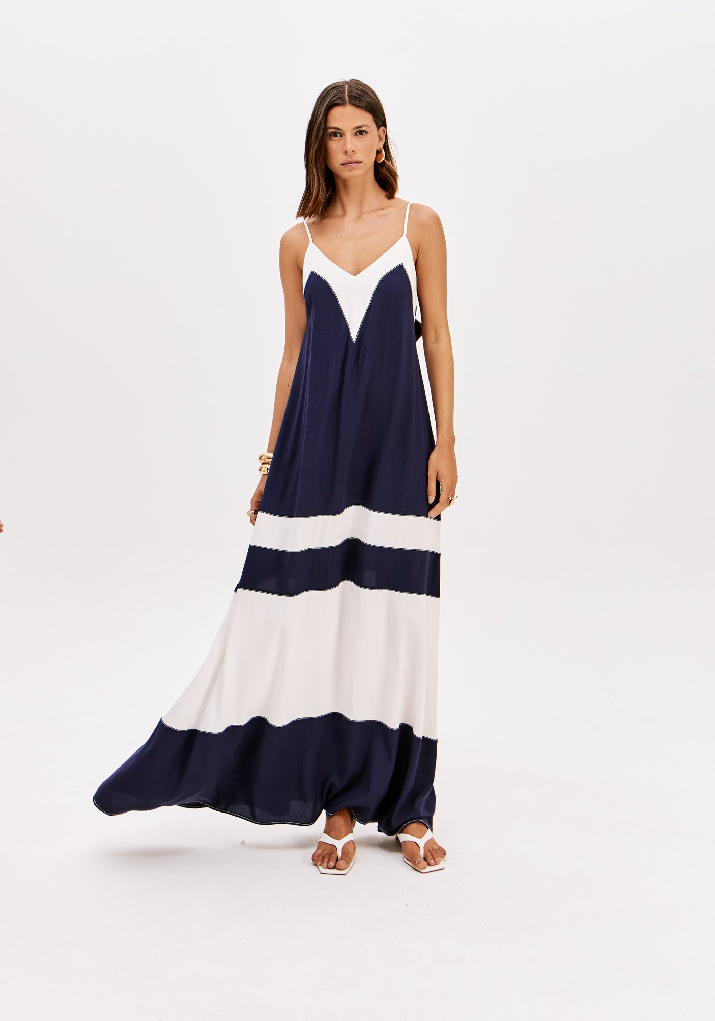 Vestido Super Midi De Alça