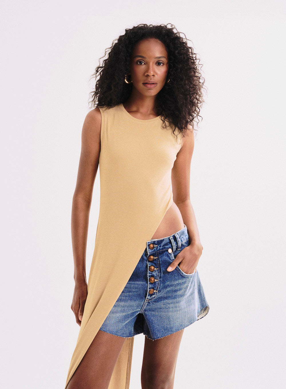 Bermuda Jeans Basic Comfort Indigo