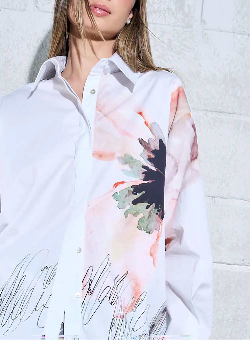 Camisa Estampada Tegel Flower