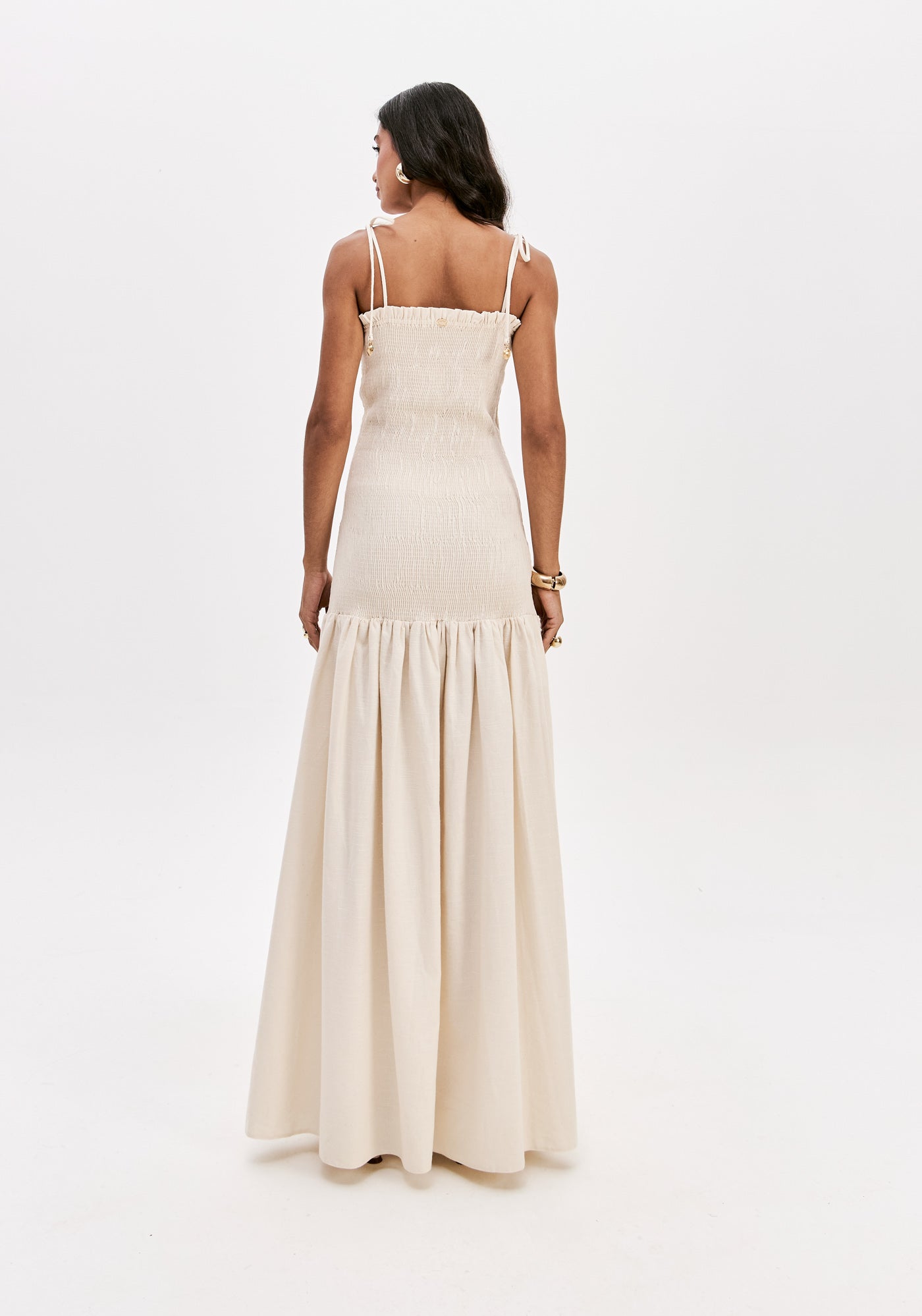 Vestido Longo De Alça