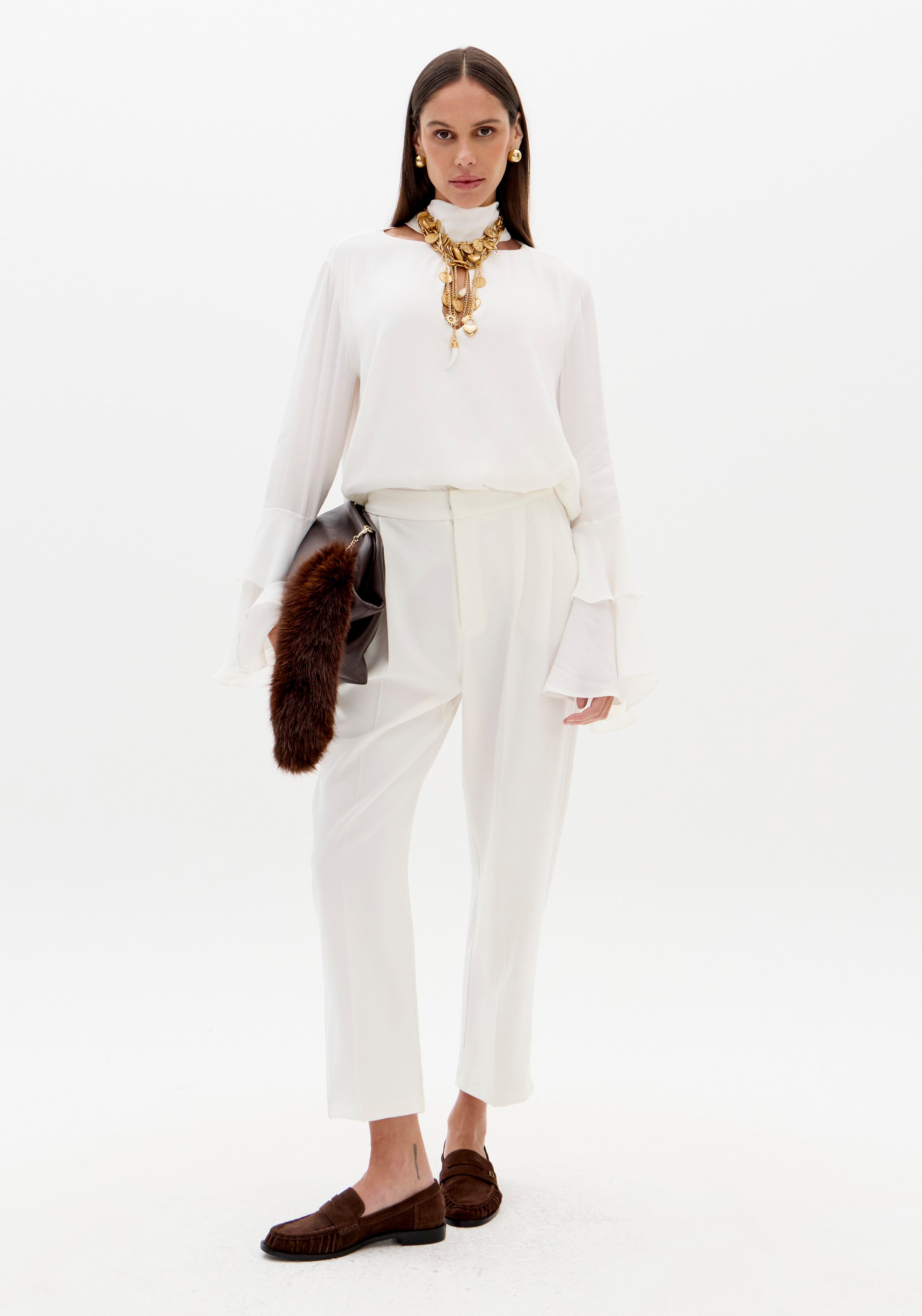 Calça Carrot Cintura Alta