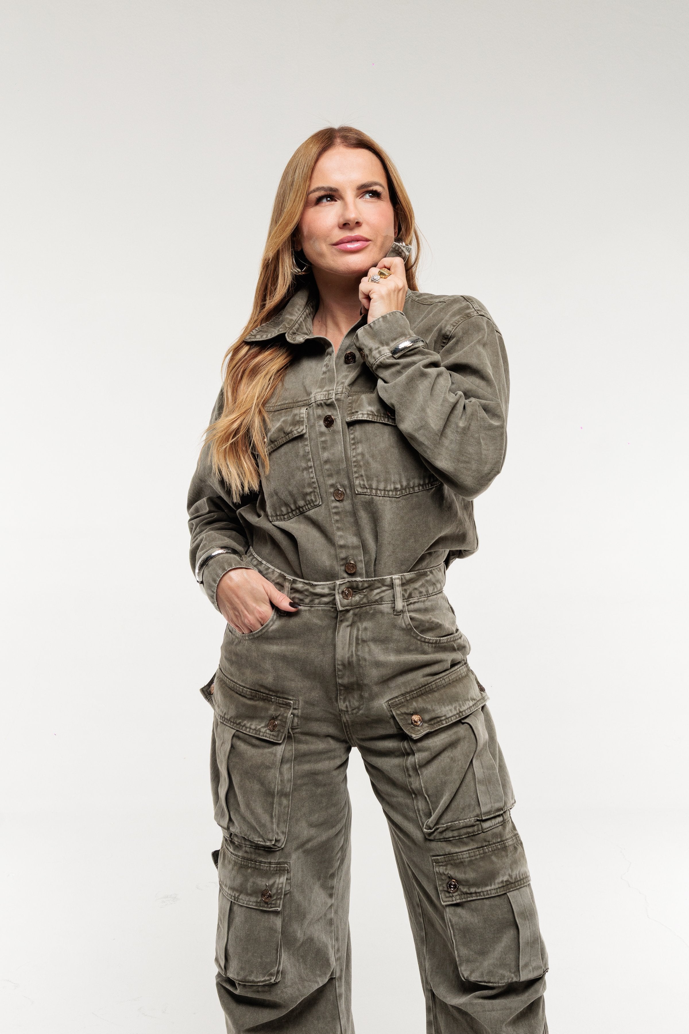 Camisa Sierra Verde Militar