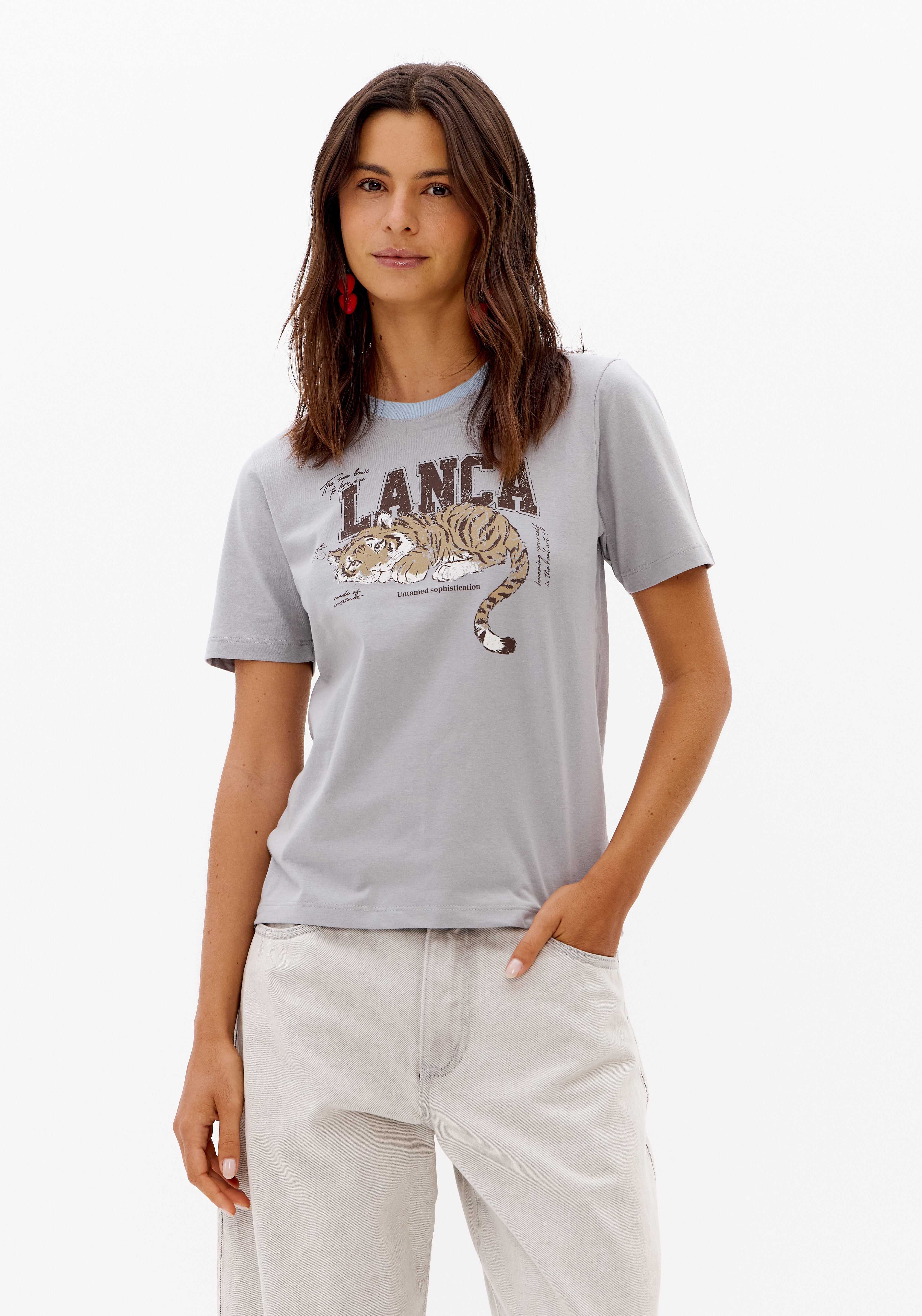Blusa T-Shirt Regular Com Estampa