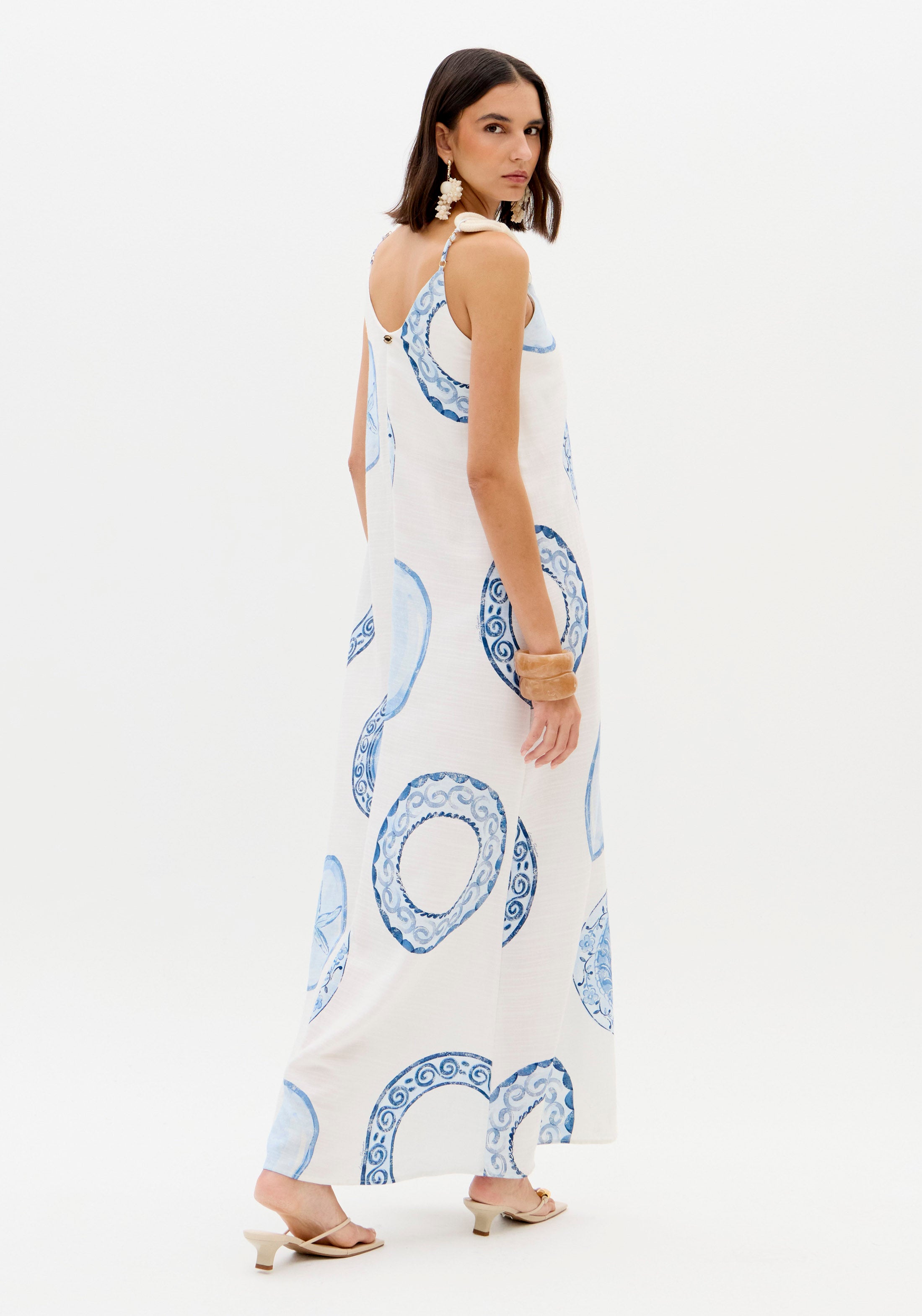 Vestido Longo Estampado