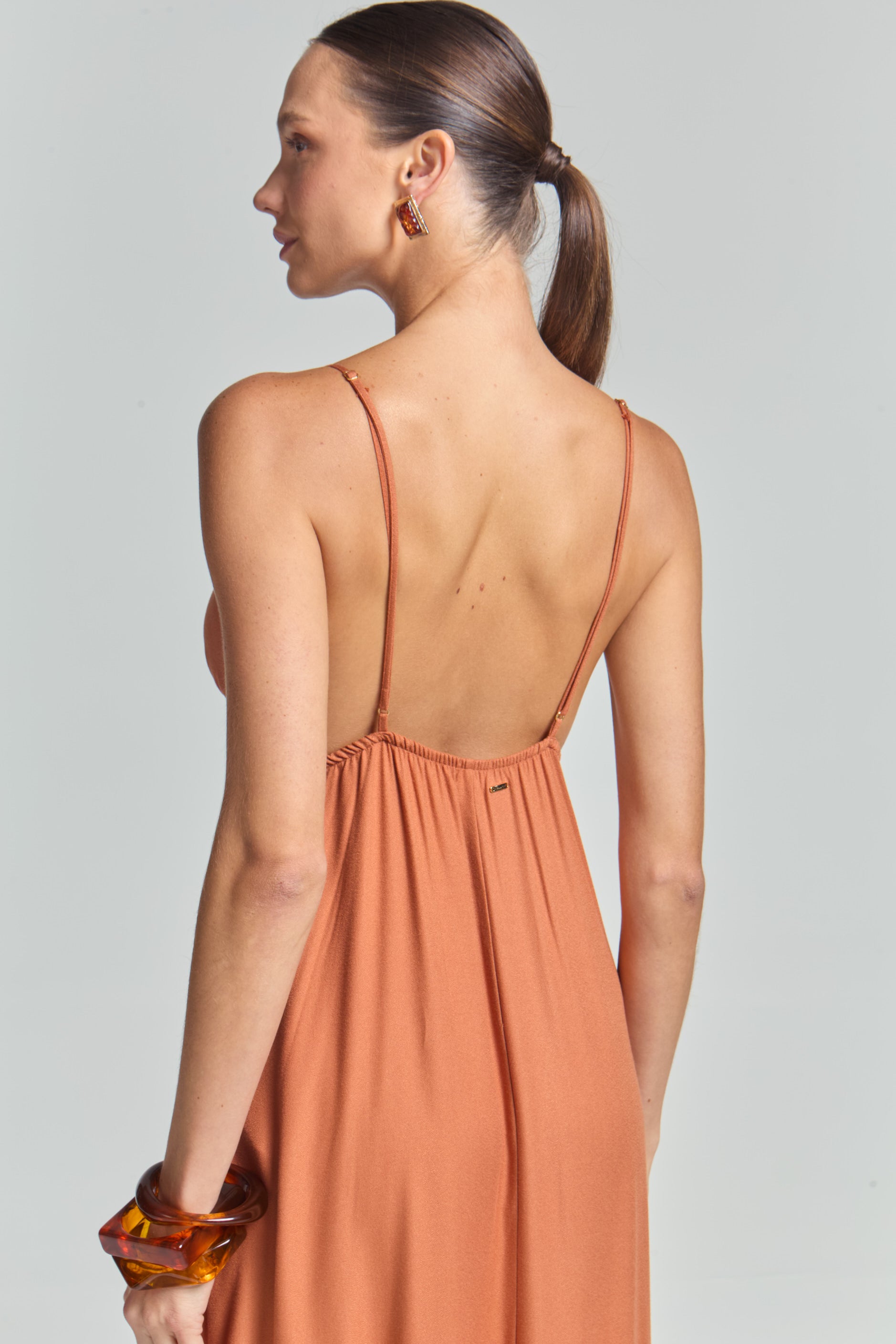 Vestido Marrom Palomino