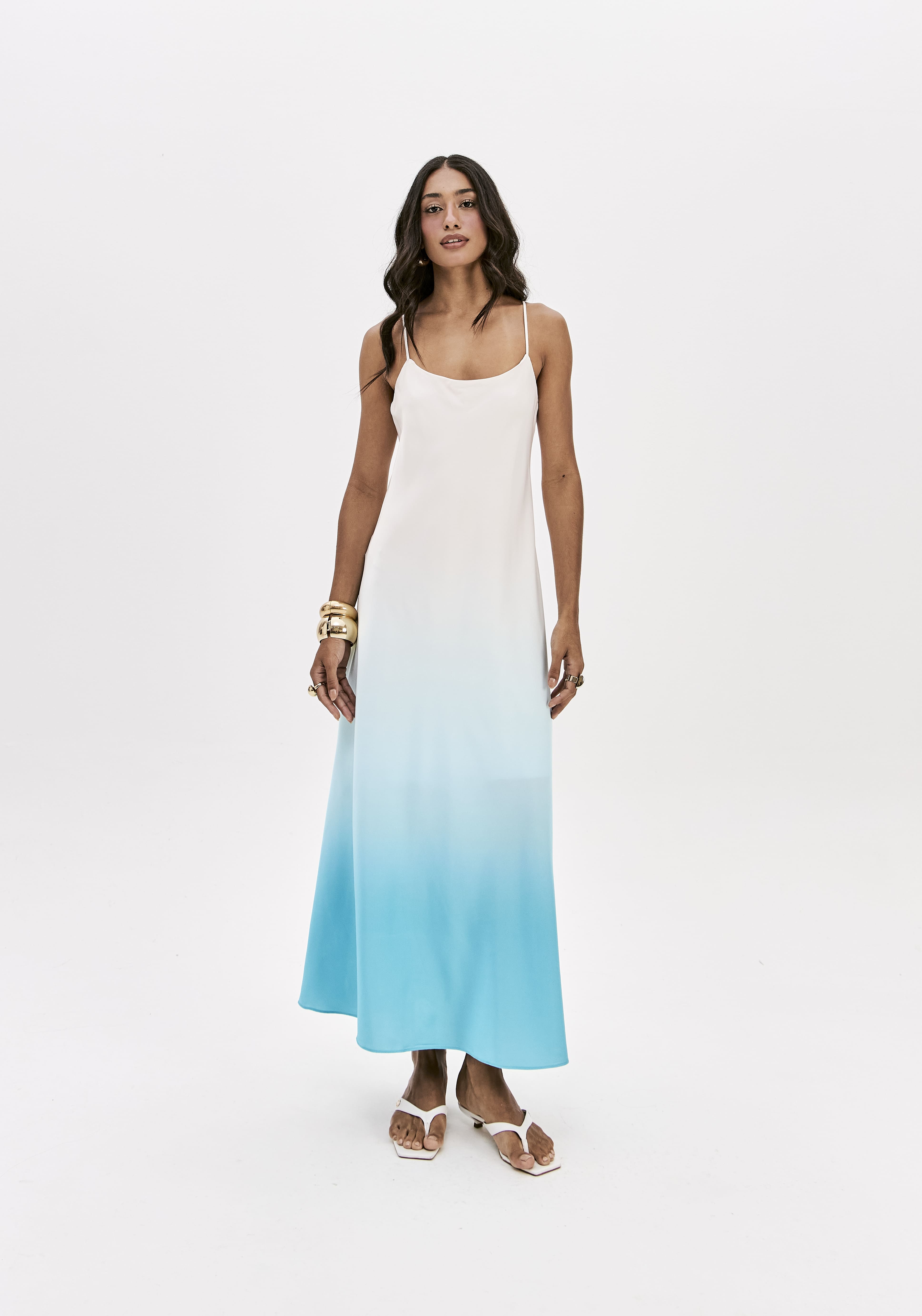 Vestido Sleep Super Midi Estampado