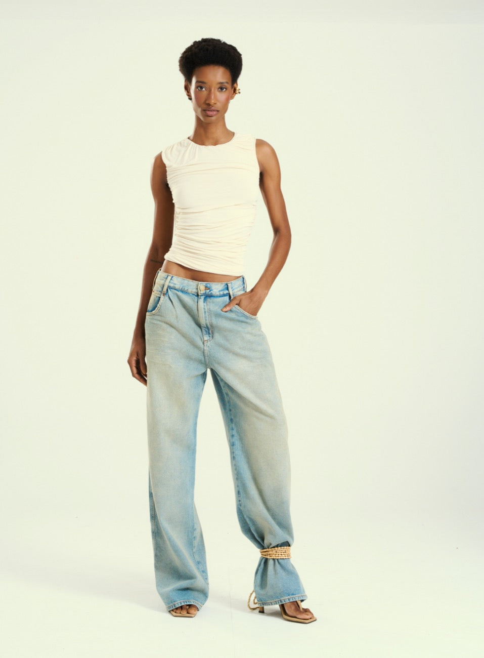 Blusa Bege Gale