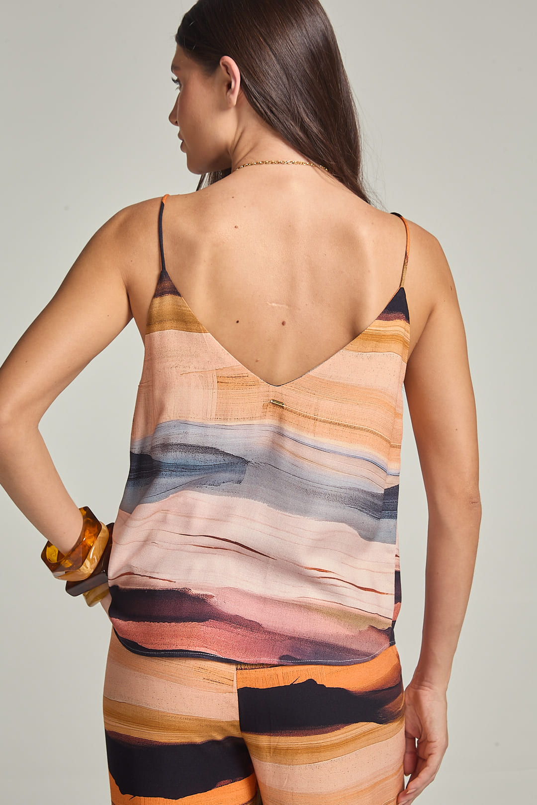 Blusa Estampada Tramonto