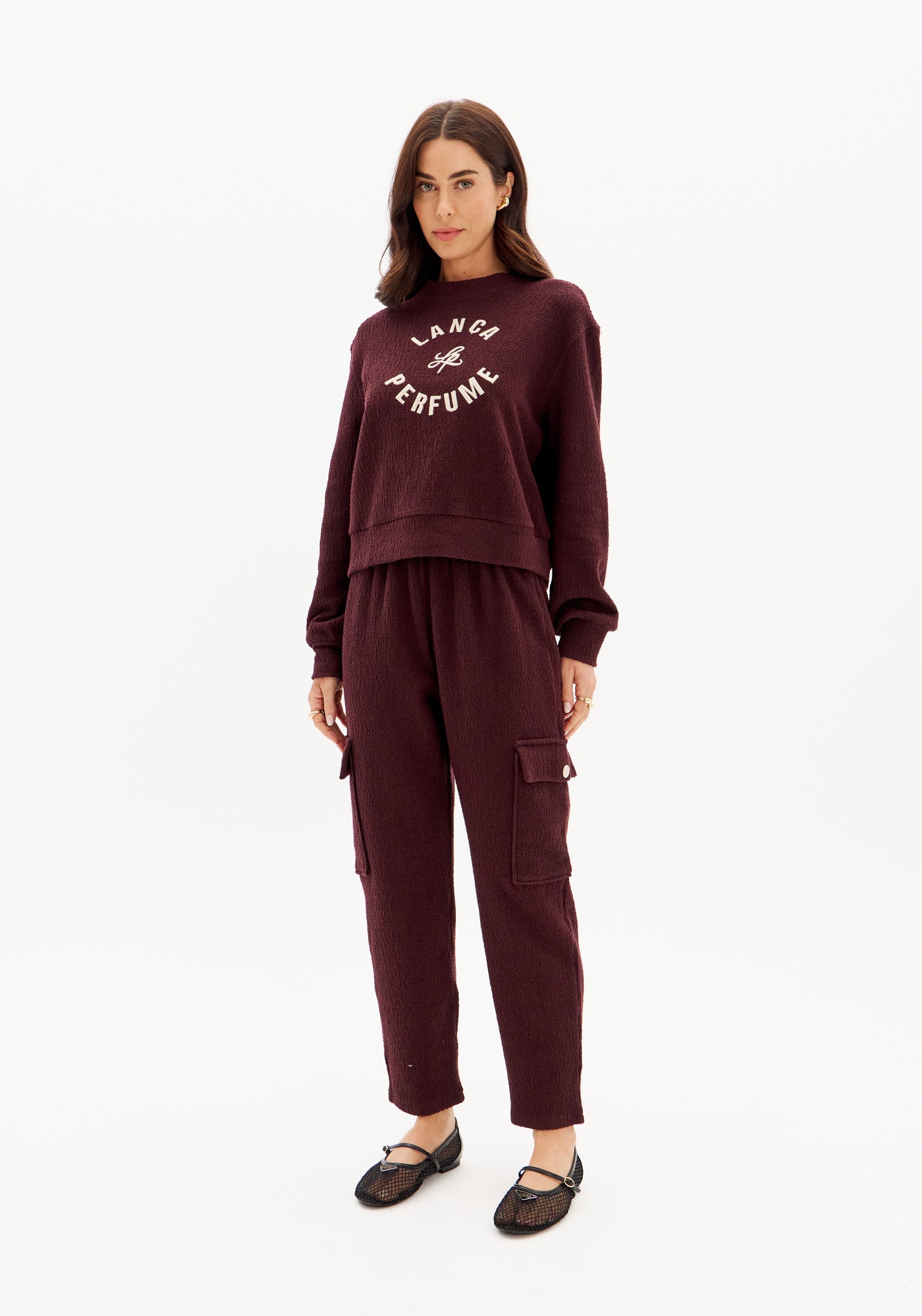 Calça Carrot Com Bolsos