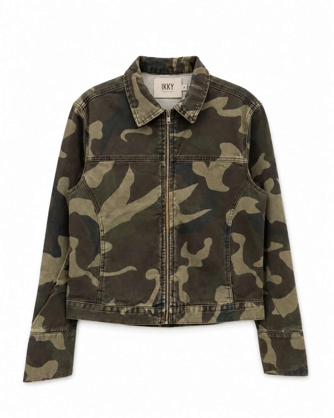 Jaqueta Curta Camuflada