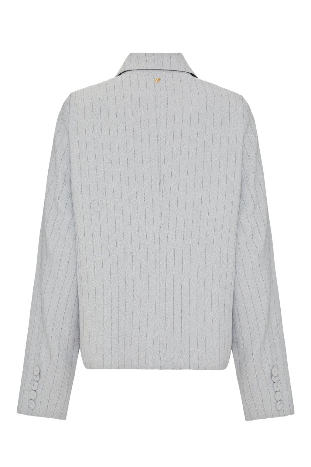Blazer Clarice Cinza Risca de Giz