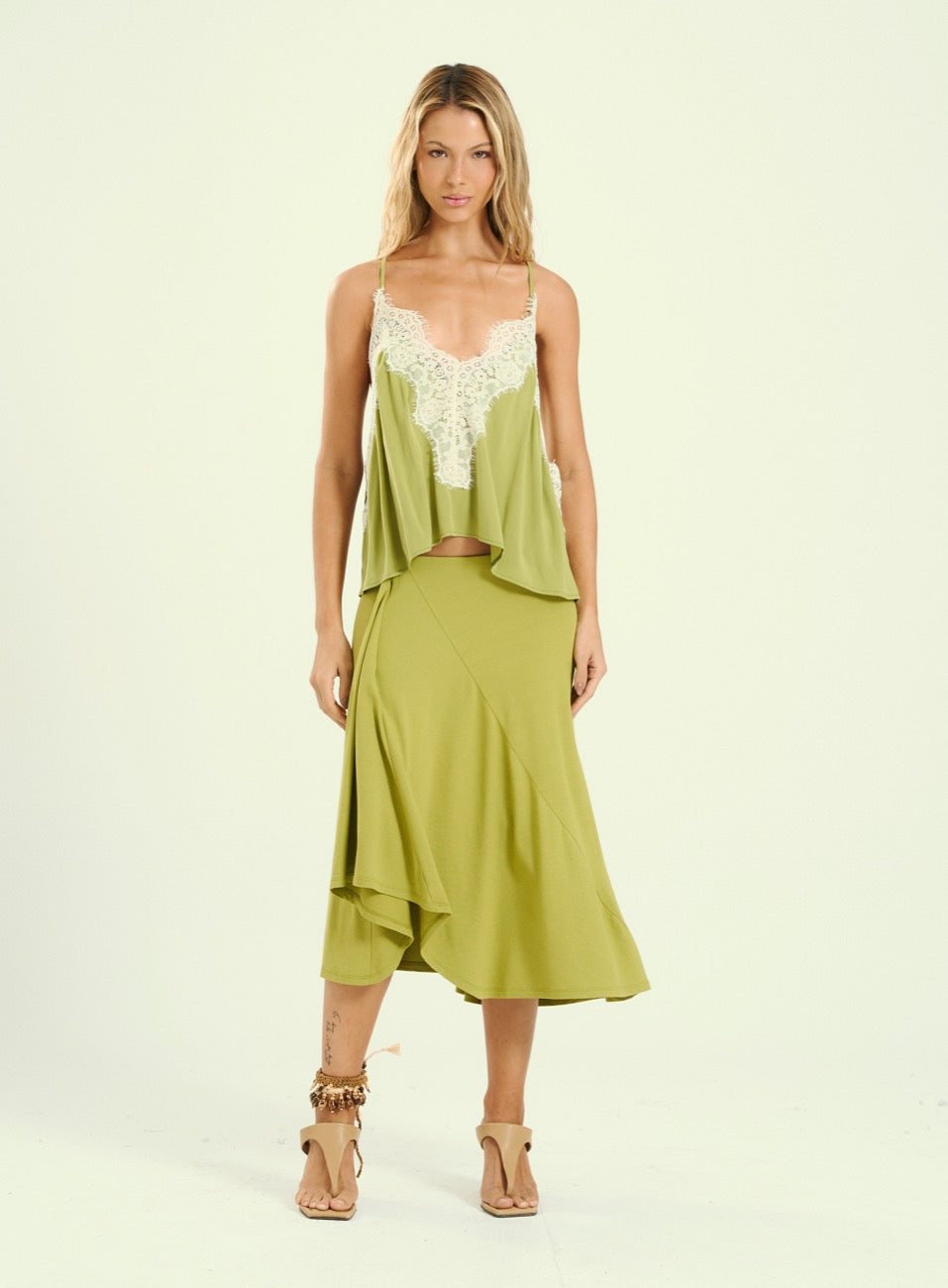 Blusa Verde Lemon Grass
