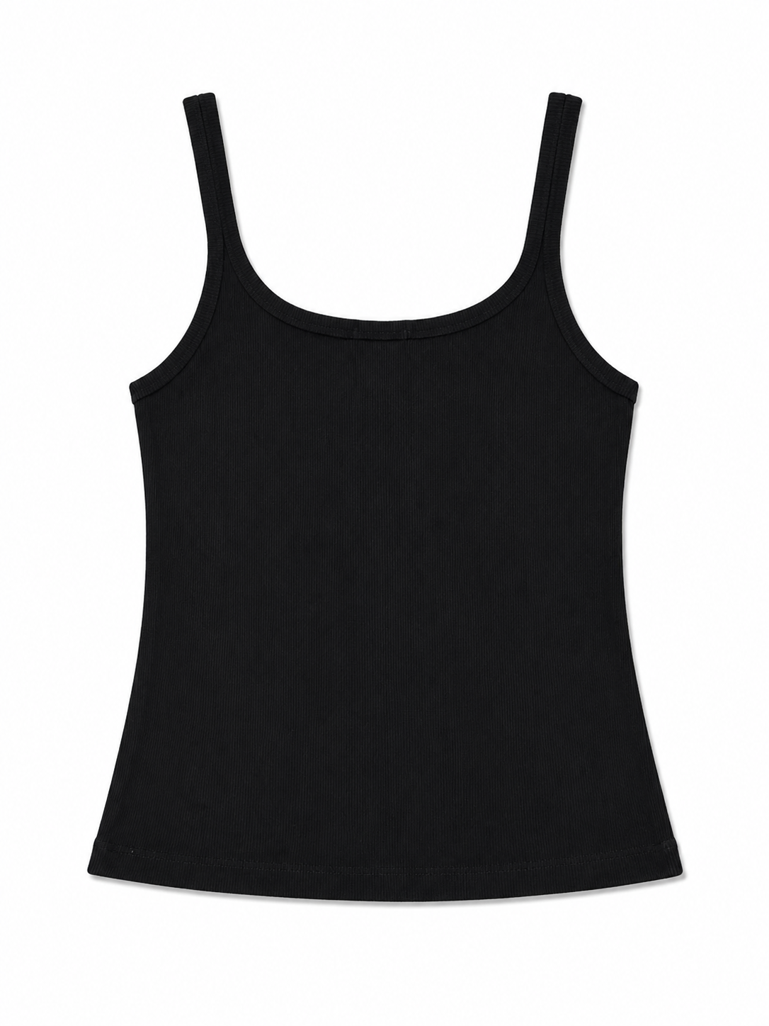 Blusa Canelada Vitta Preta
