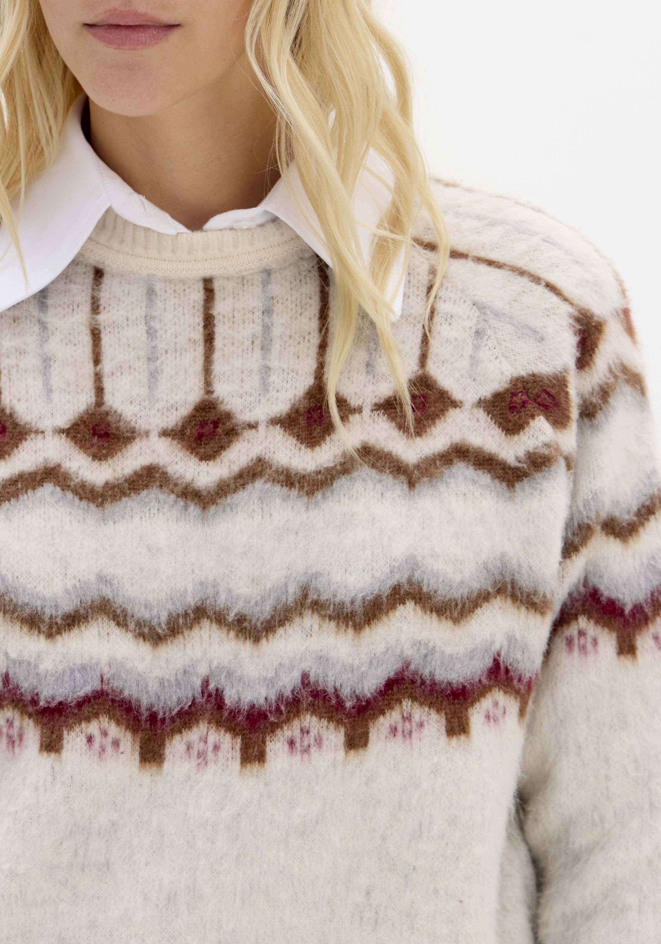 Blusa De Tricot Manga Longa