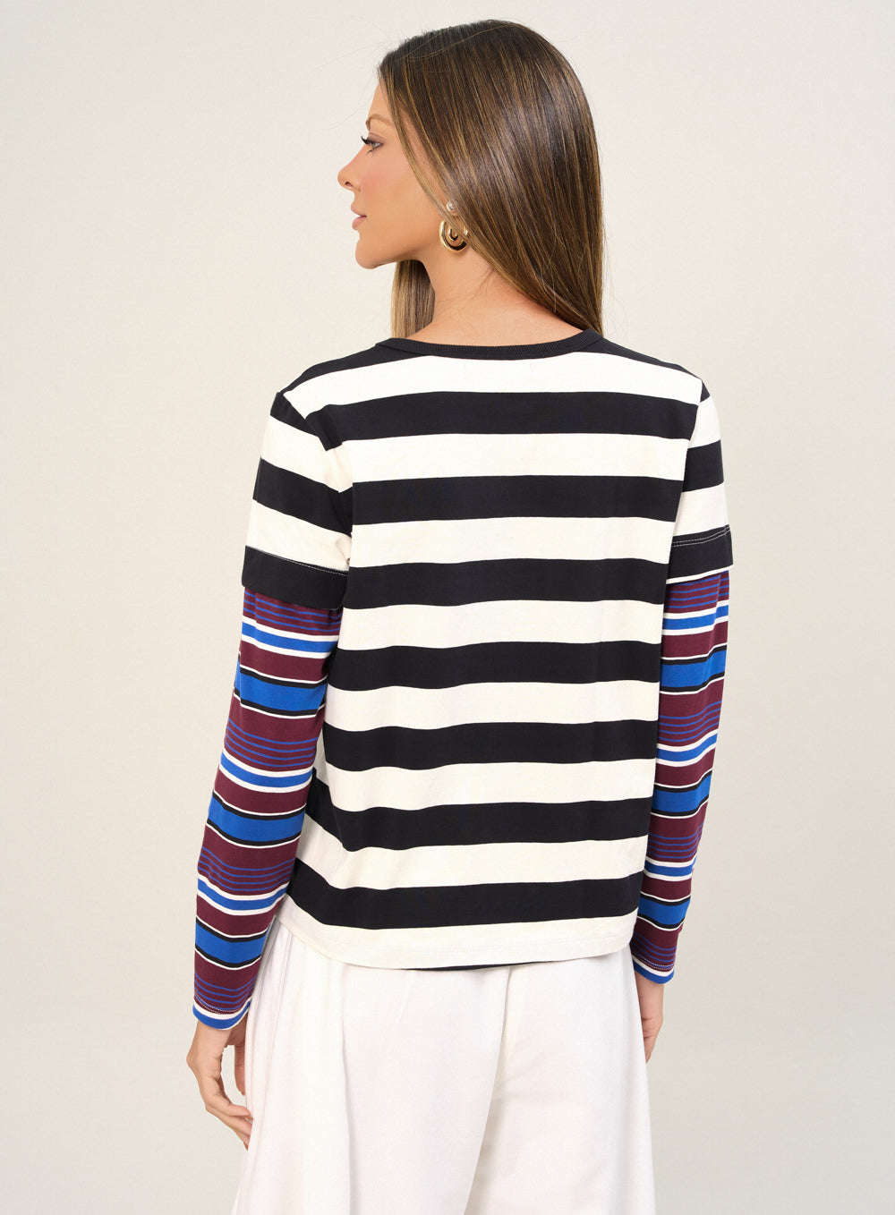 Camiseta Listrada