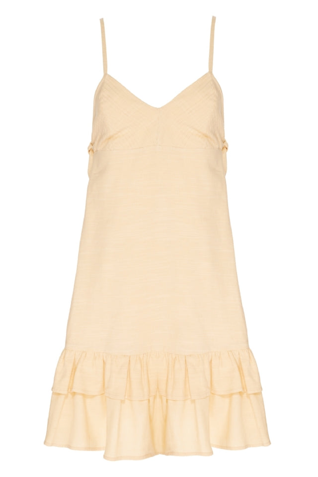 Vestido Diulinda Amarelo Claro