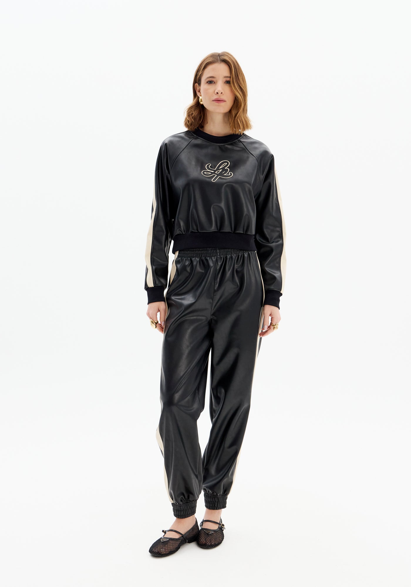 Calça Jogging Bicolor