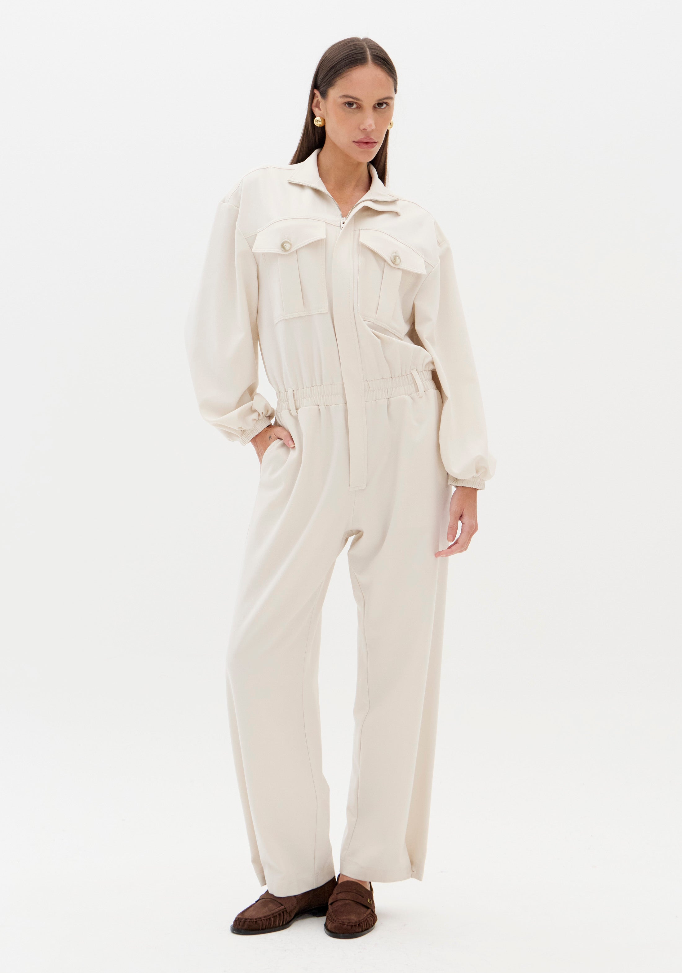 Macacão Longo Oversized