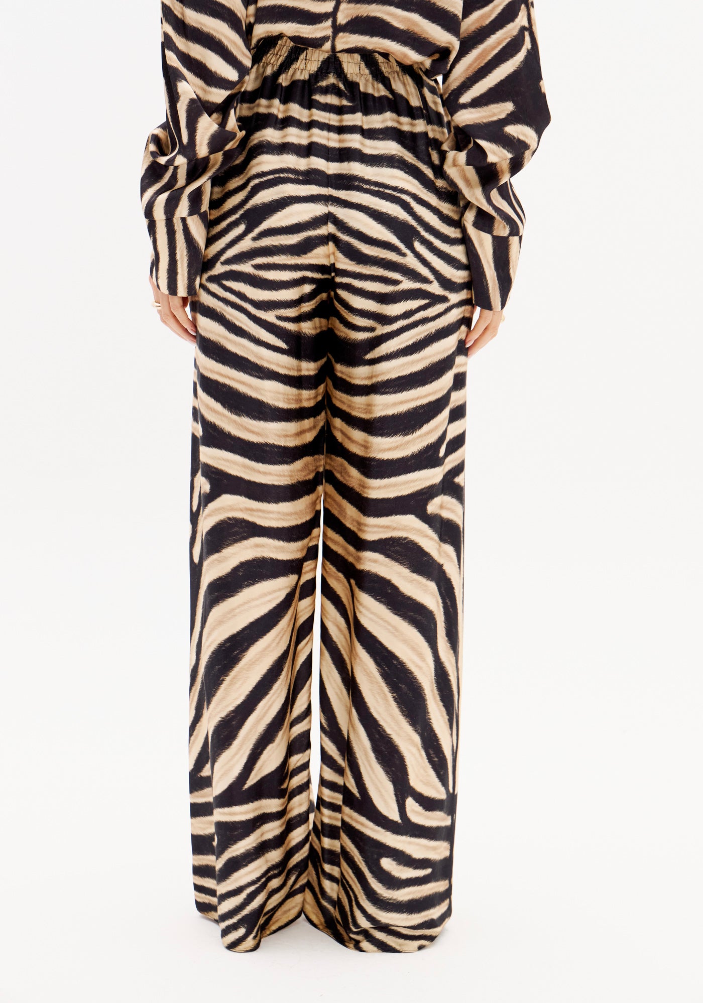 Calça Wide Leg Cintura Alta