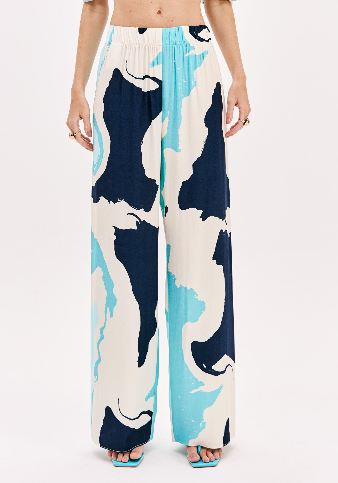 Calça Full Length Estampada