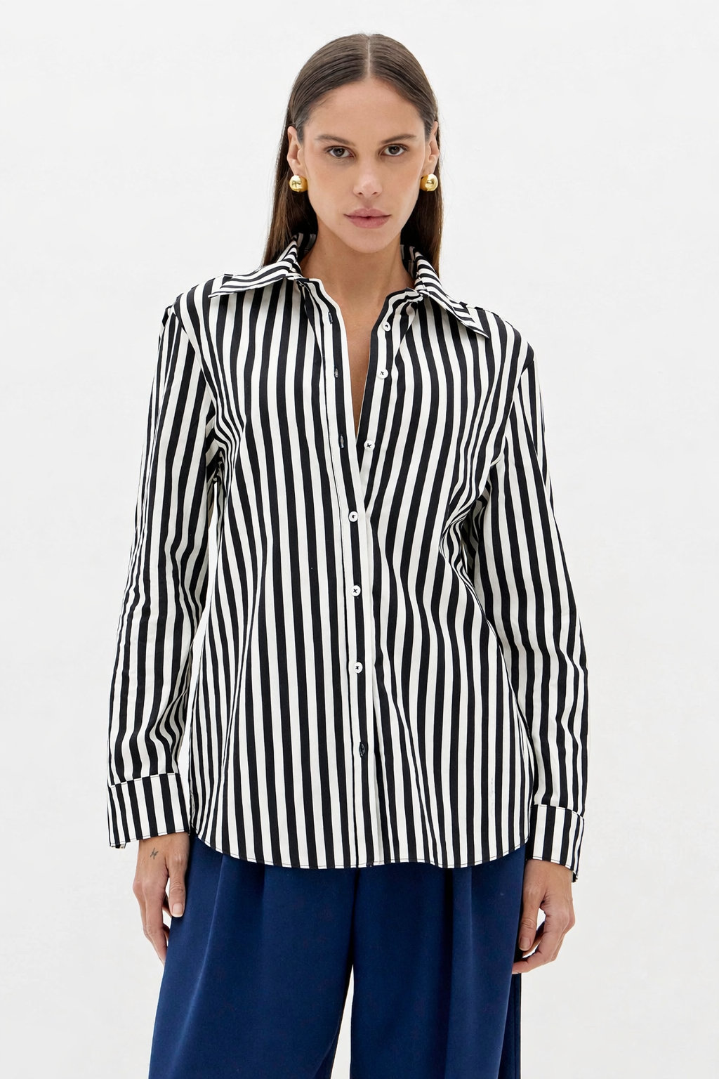 Camisa Manga Longa Oversized