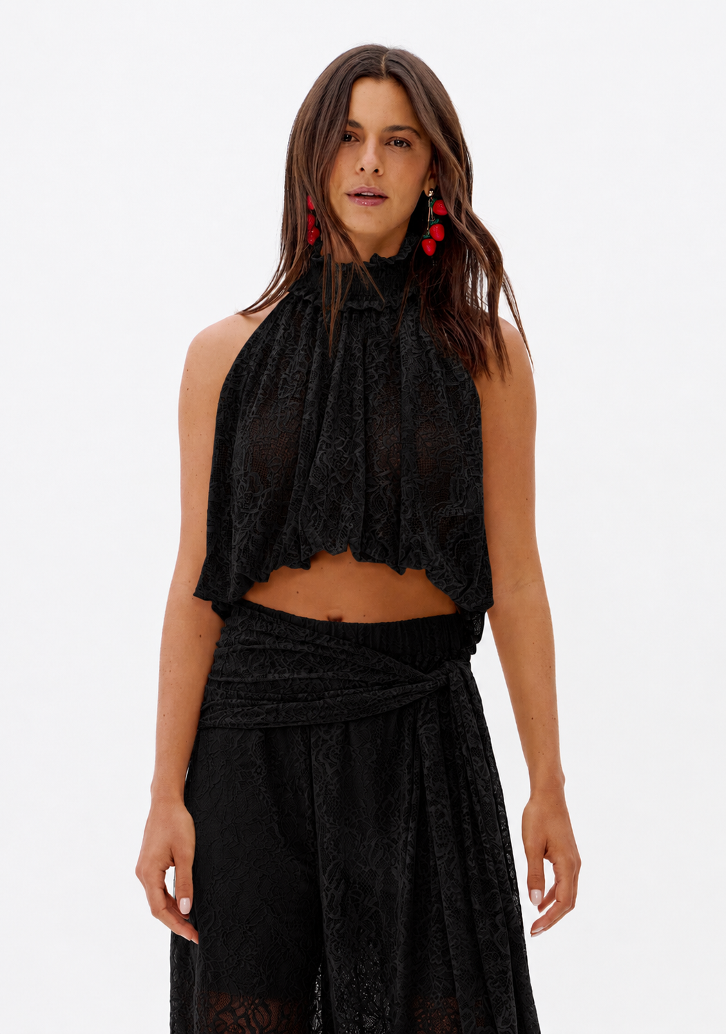 Blusa Balone De Renda