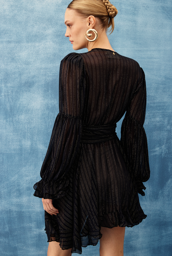 Vestido Pauliceia Azul Escuro