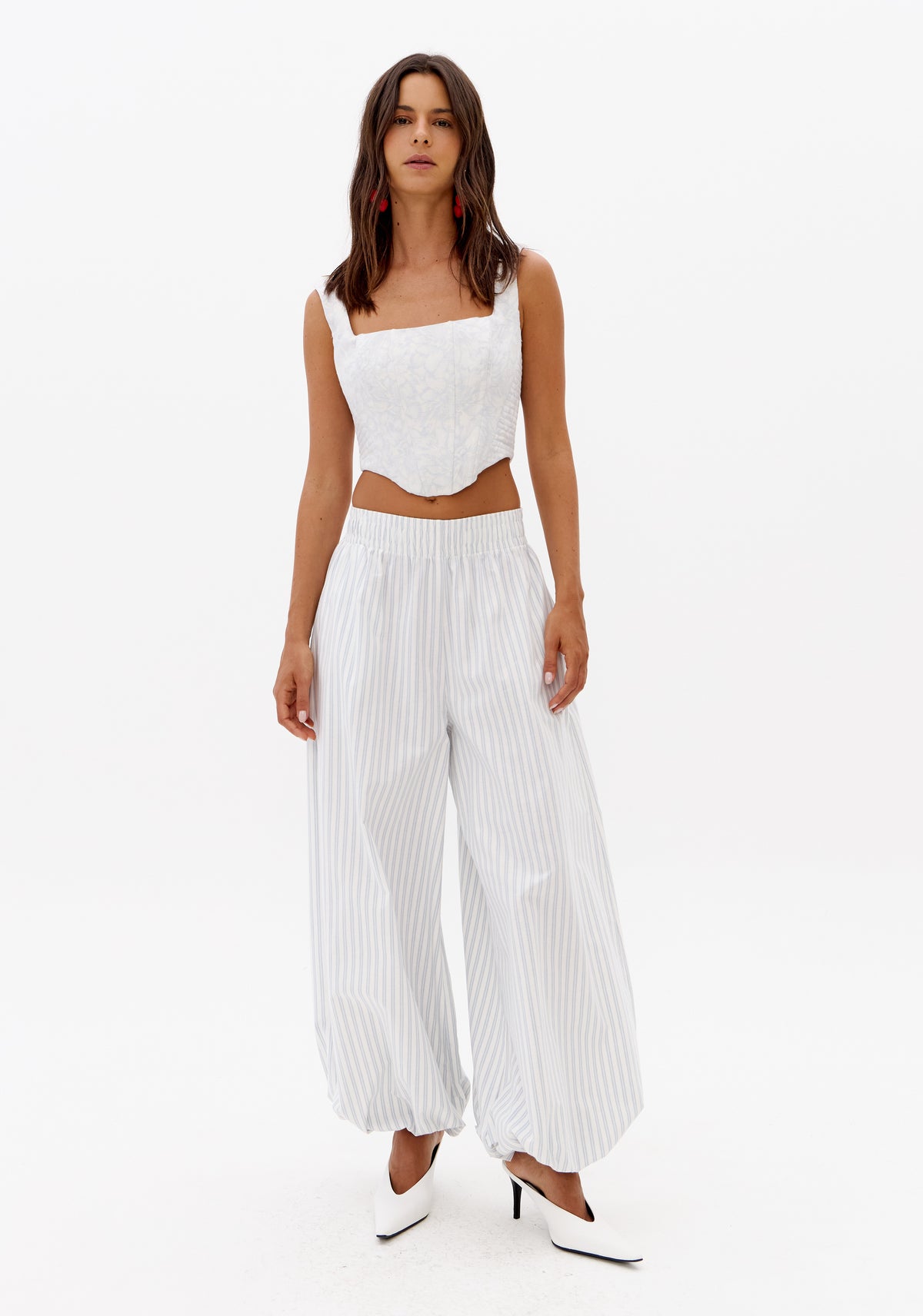Top Corset Decote Quadrado