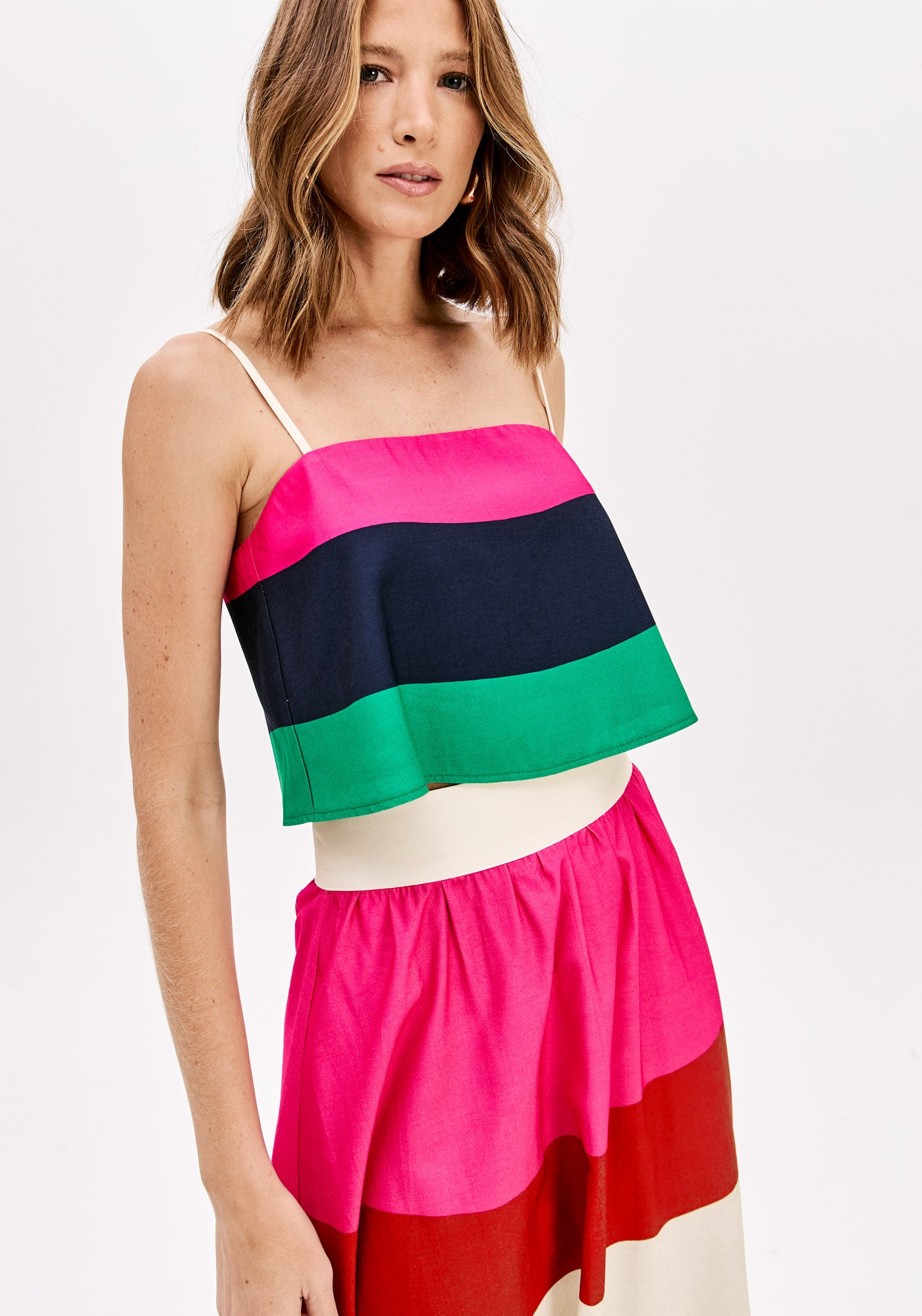 Top De Alça Estampado