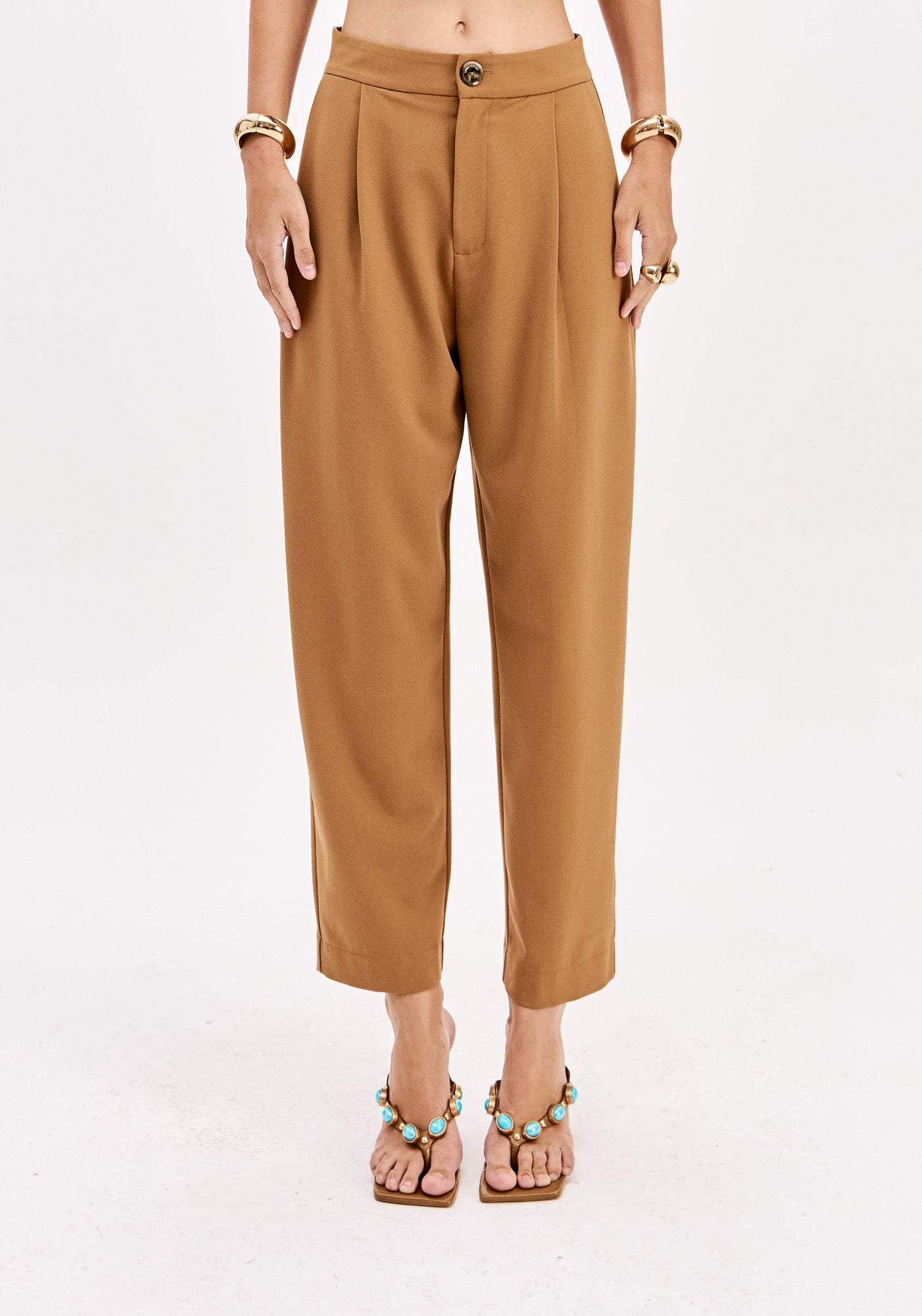 Calça Carrot Cintura Alta