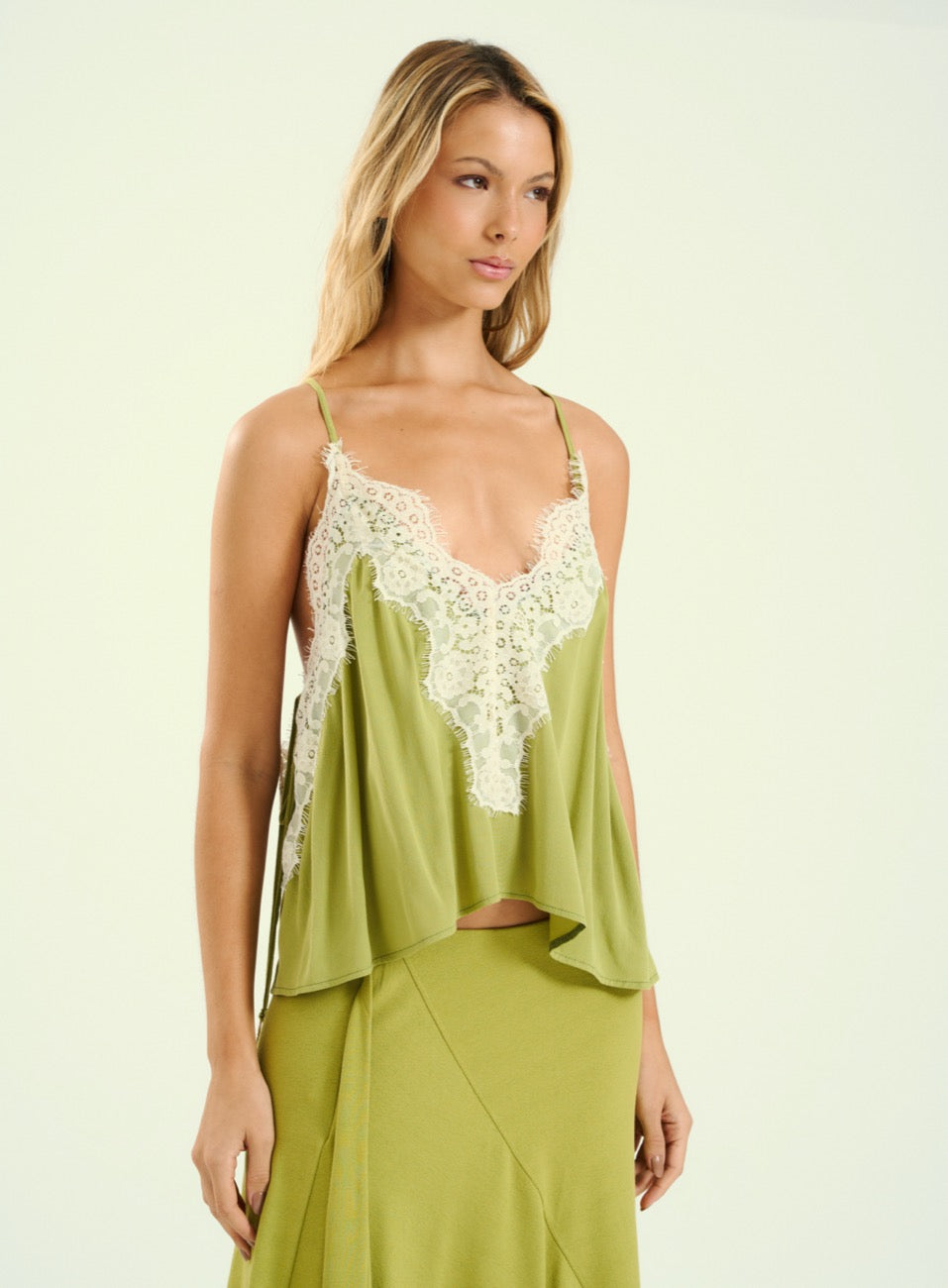 Blusa Verde Lemon Grass