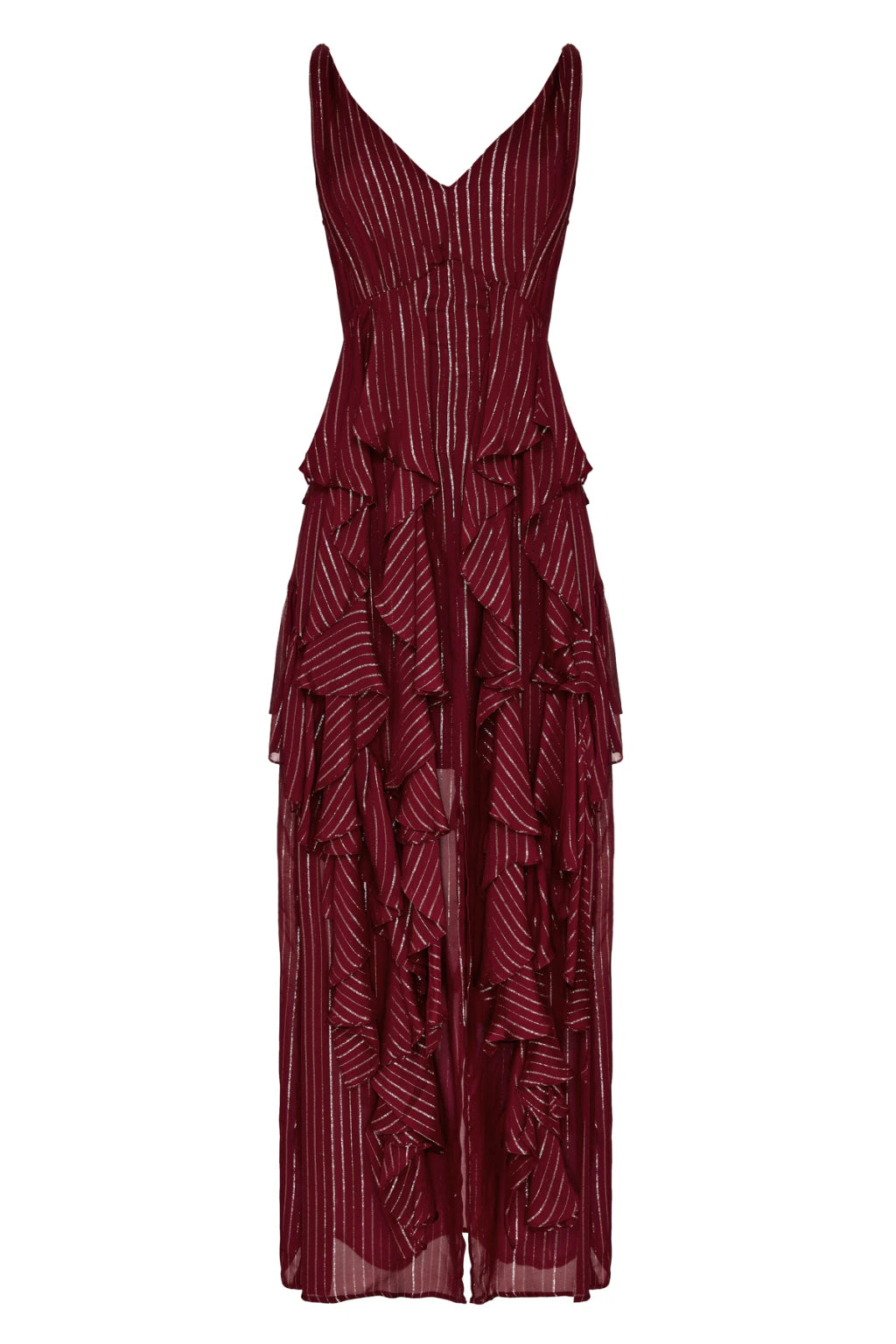 Vestido Acordes Bordo
