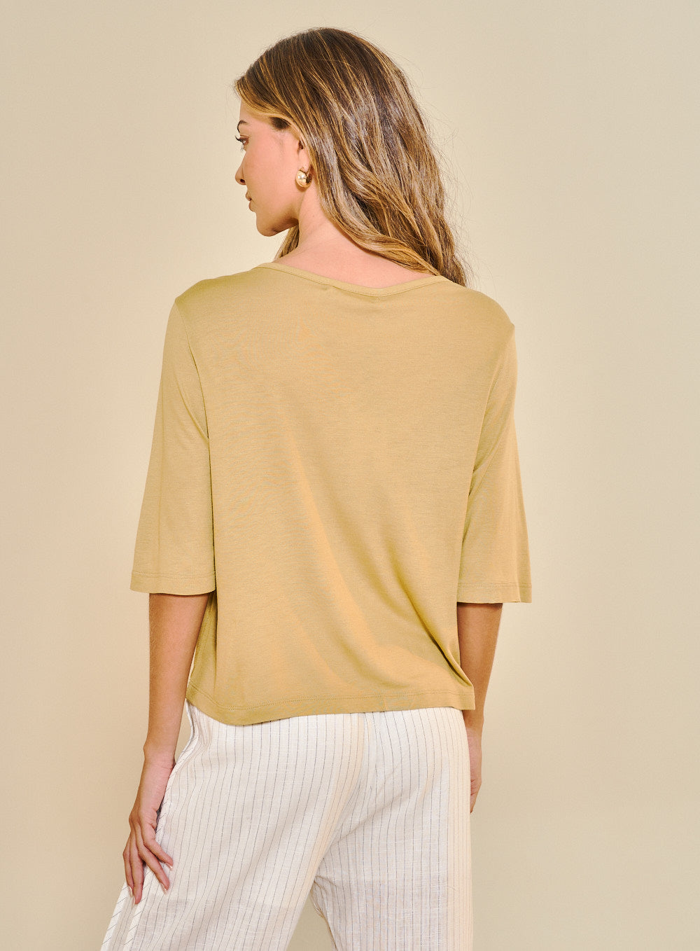 Blusa Verde Raffia