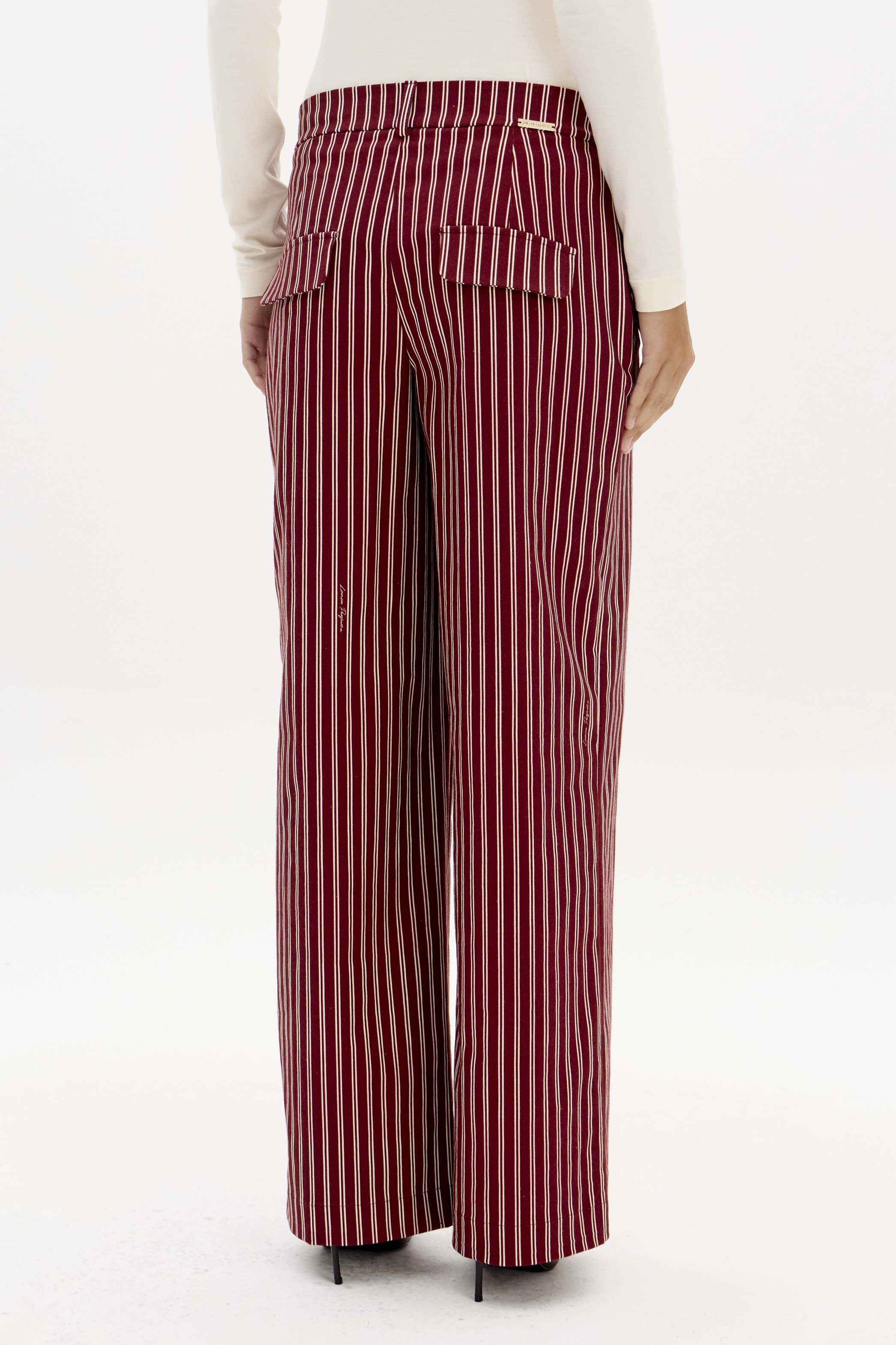 Calça De Alfaiataria Estampada