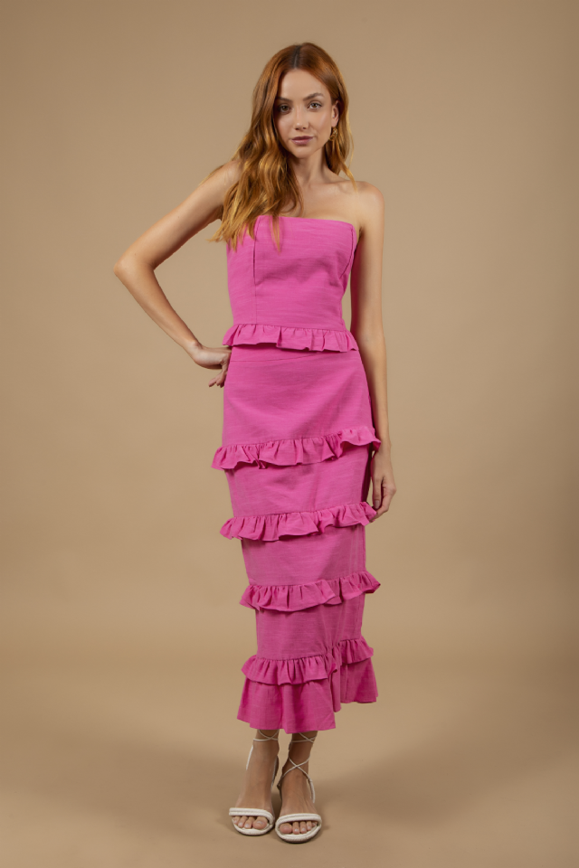 Saia Antonieta Rosa Pink