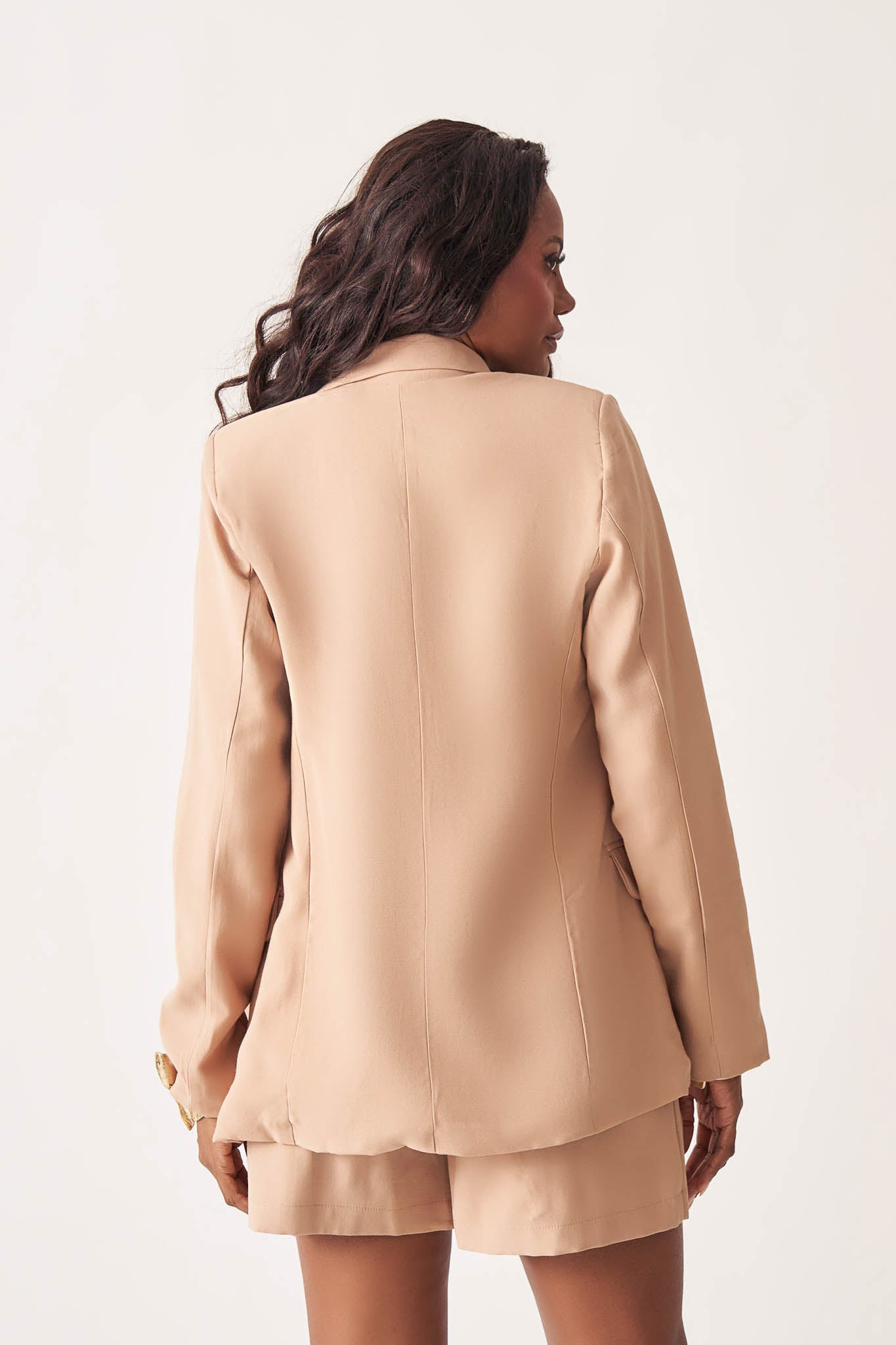 Blazer Alfaiataria Elo Bege