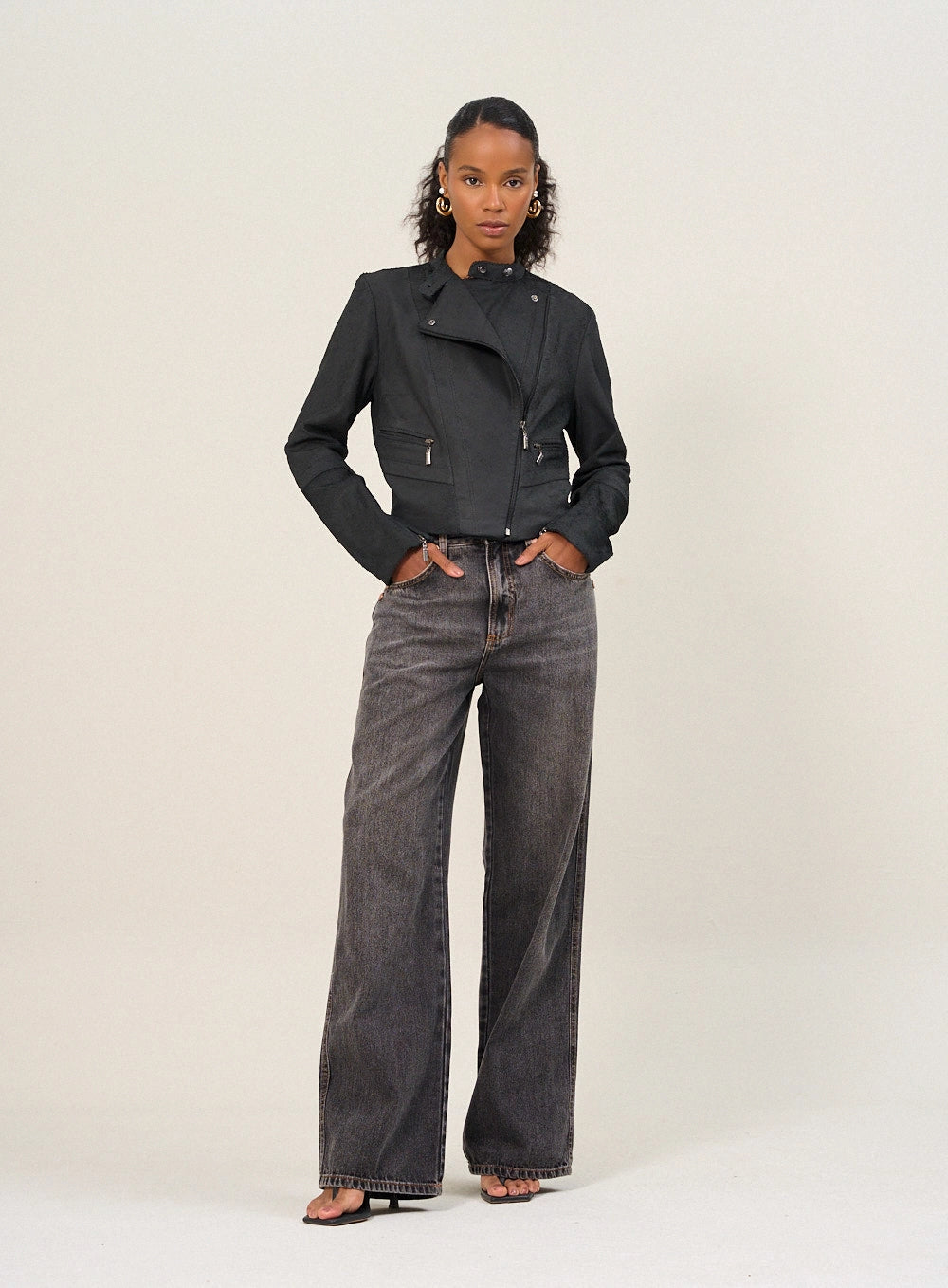 Calça Jeans Basic Comfort Ind Preto