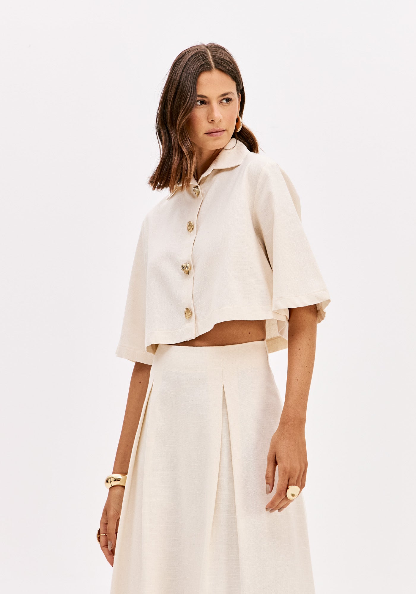 Camisa Curta Manga Curta OFF