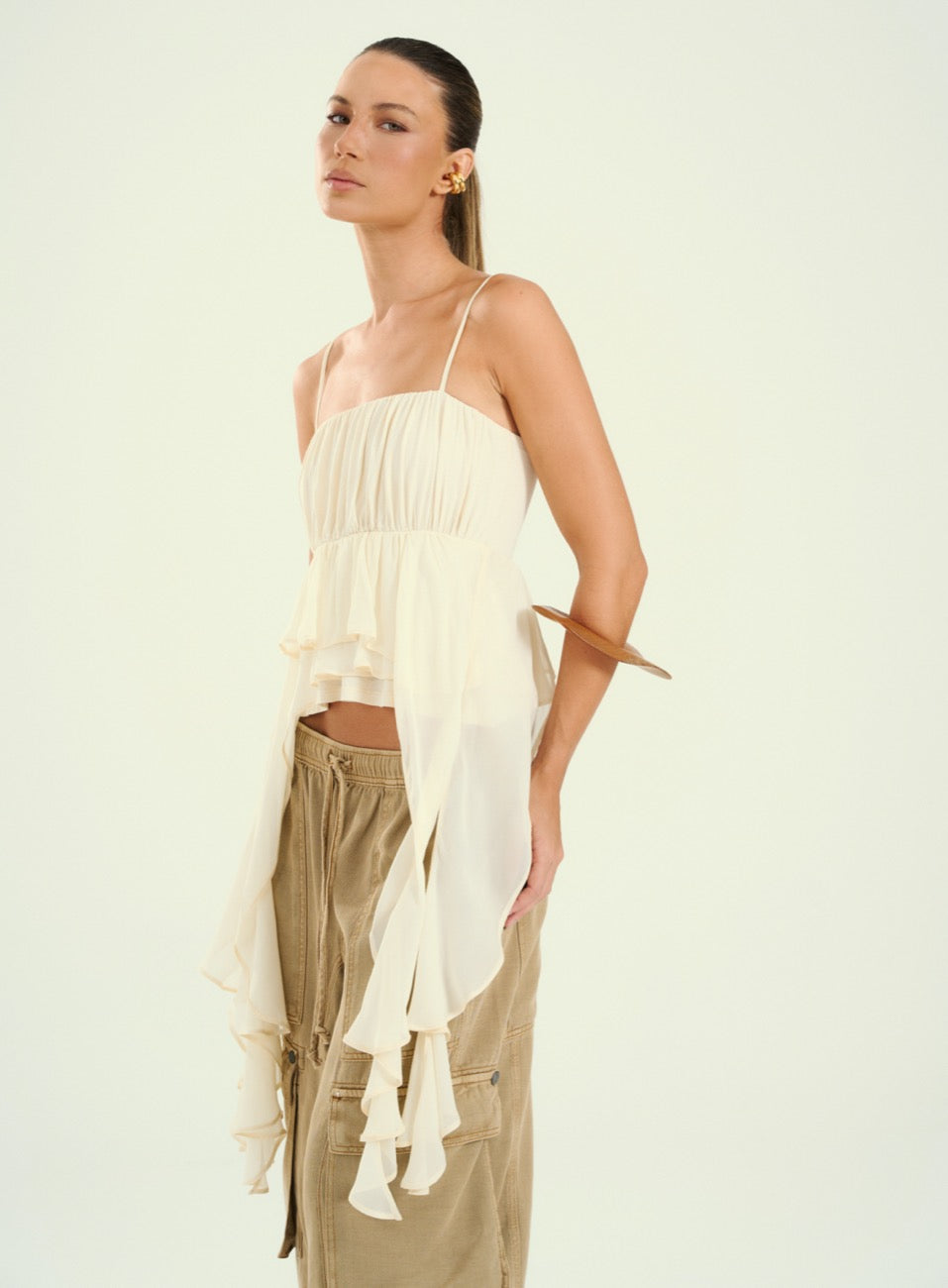 Blusa Bege Gale