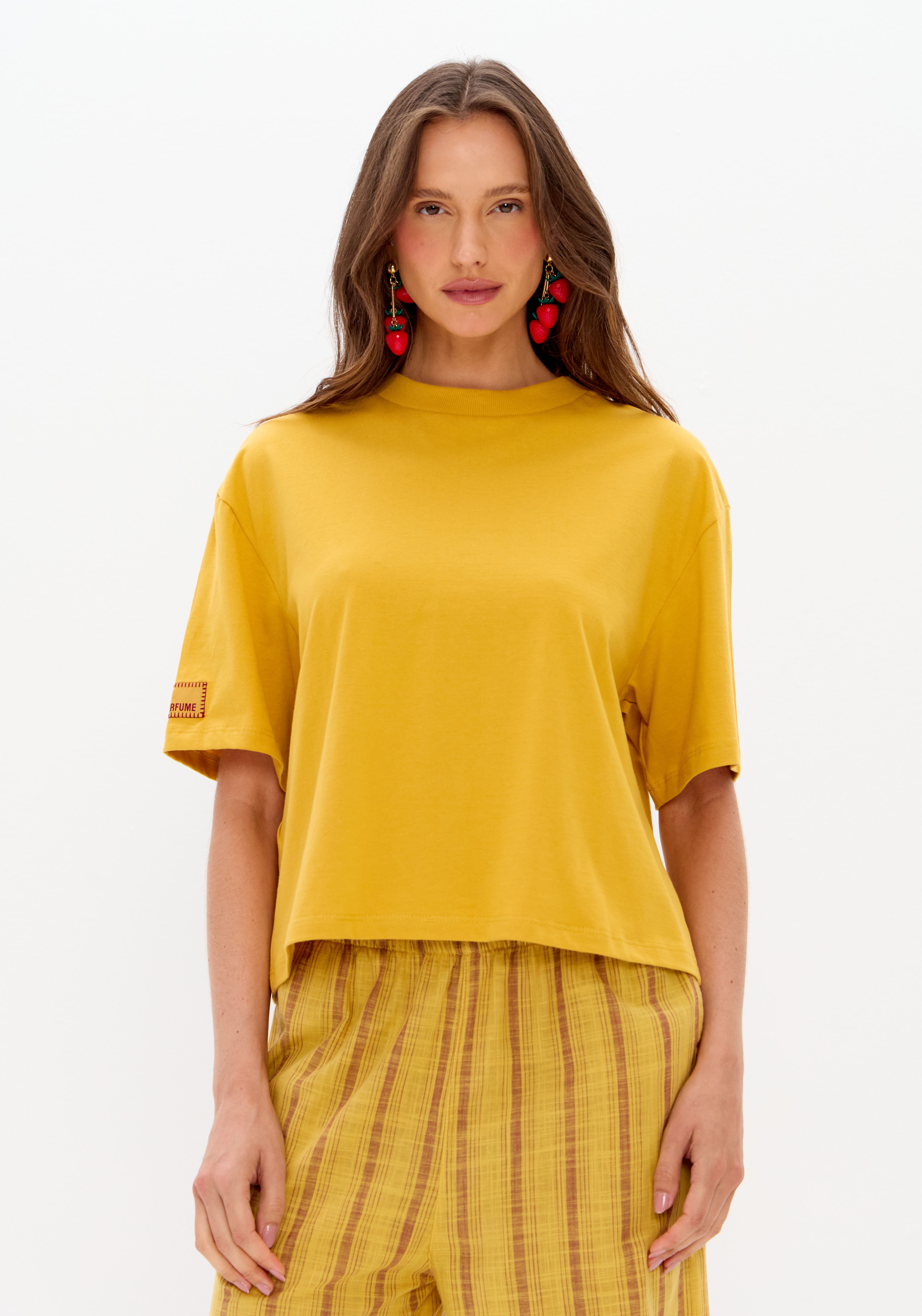 Blusa T-Shirt Com Embalagem