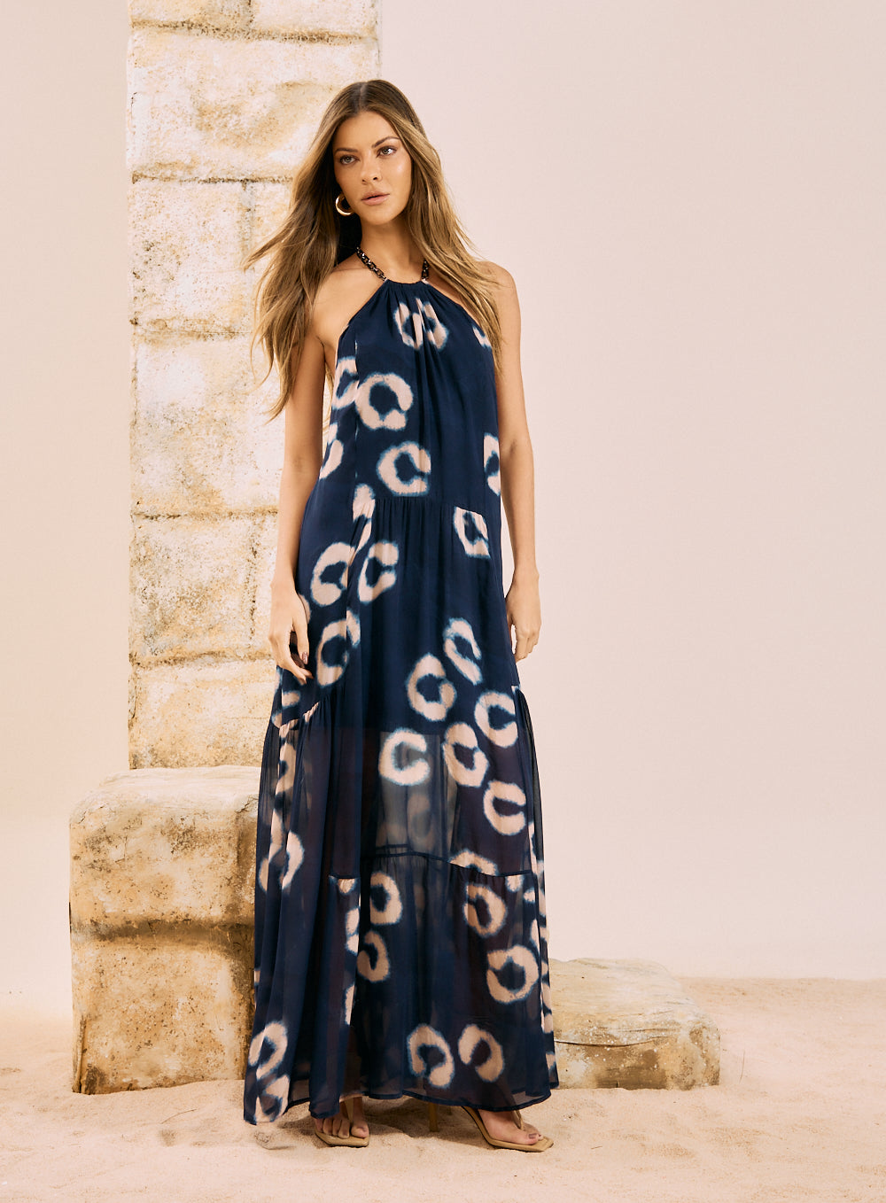 Vestido Estampado Abstra.Leopard